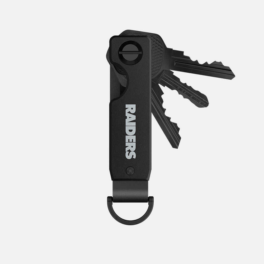Ridge KeyCase for Las Vegas Raiders - Premium RFID Blocking Key Holder for NFL Fans - Perfect for Game Day, Travel & Everyday Use