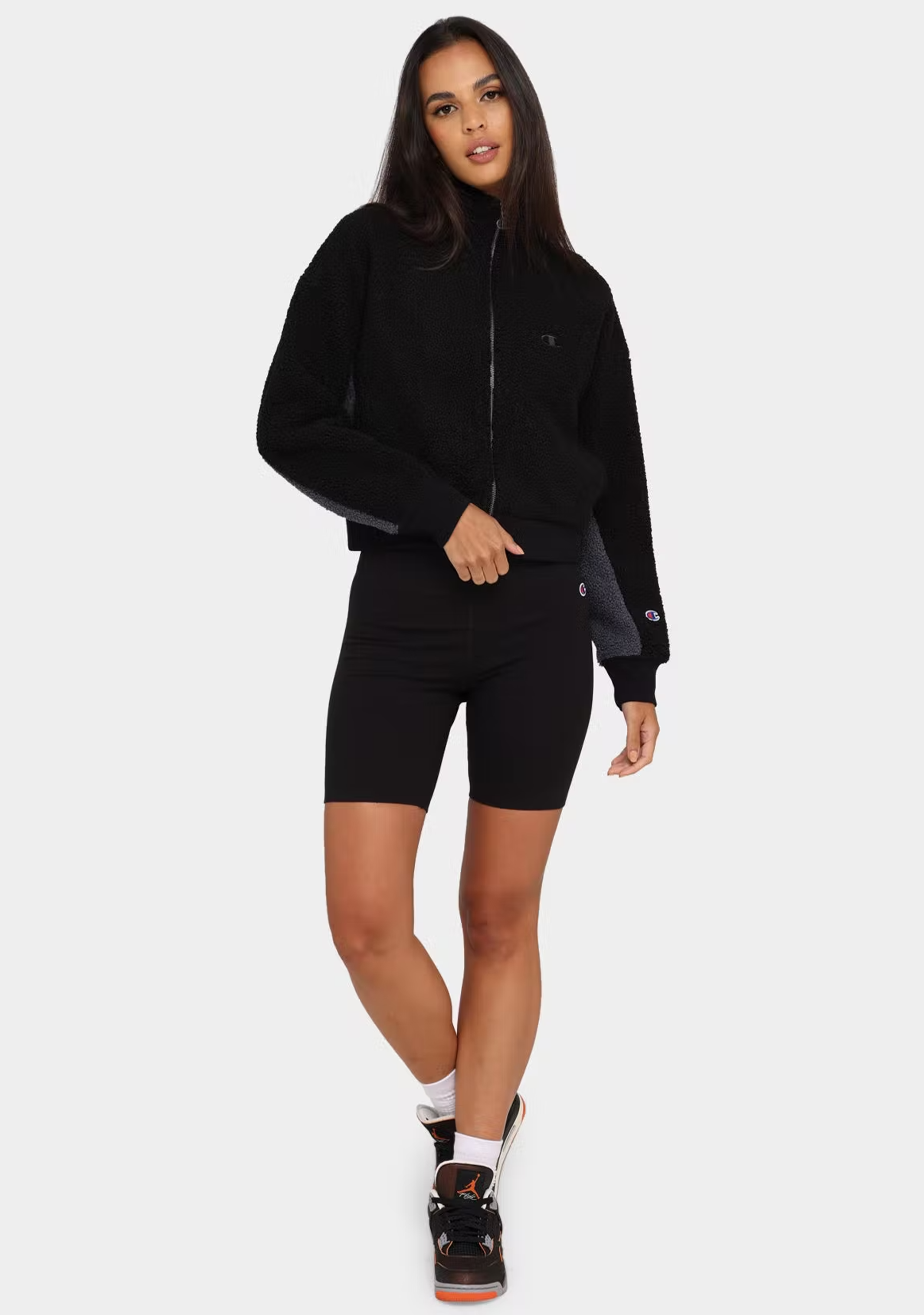 Champion Women's Sherpa Jacket - Cozy Fleece Lined Winter Coat for Outdoor Activities, Hiking & Casual Wear | Warm & Soft Pullover with Pockets