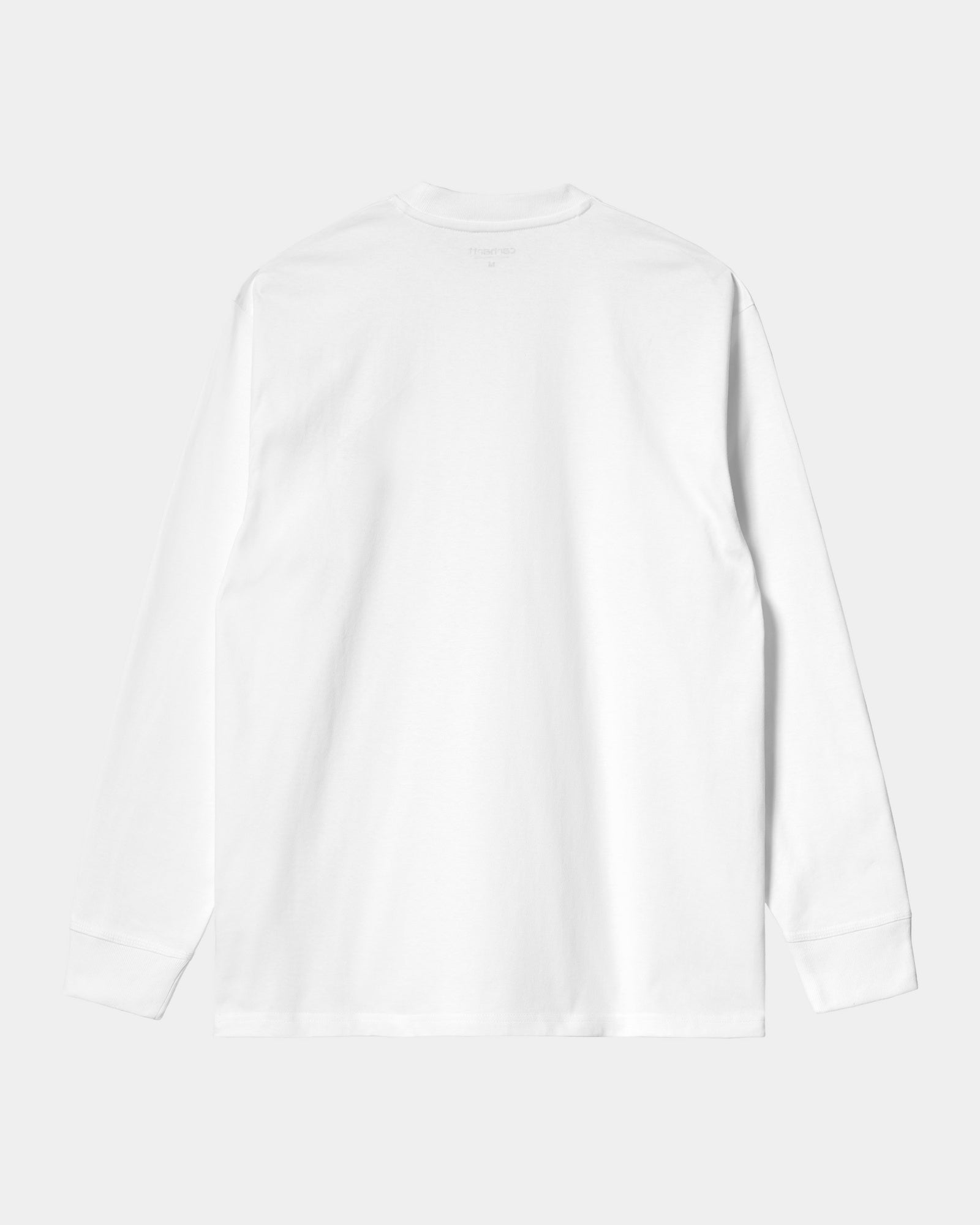 Premium Long Sleeve Basic T-Shirt for Men & Women | Soft Cotton Crewneck Tee | Classic White Casual Shirt | Perfect for Layering, Everyday Wear & Office Outfits