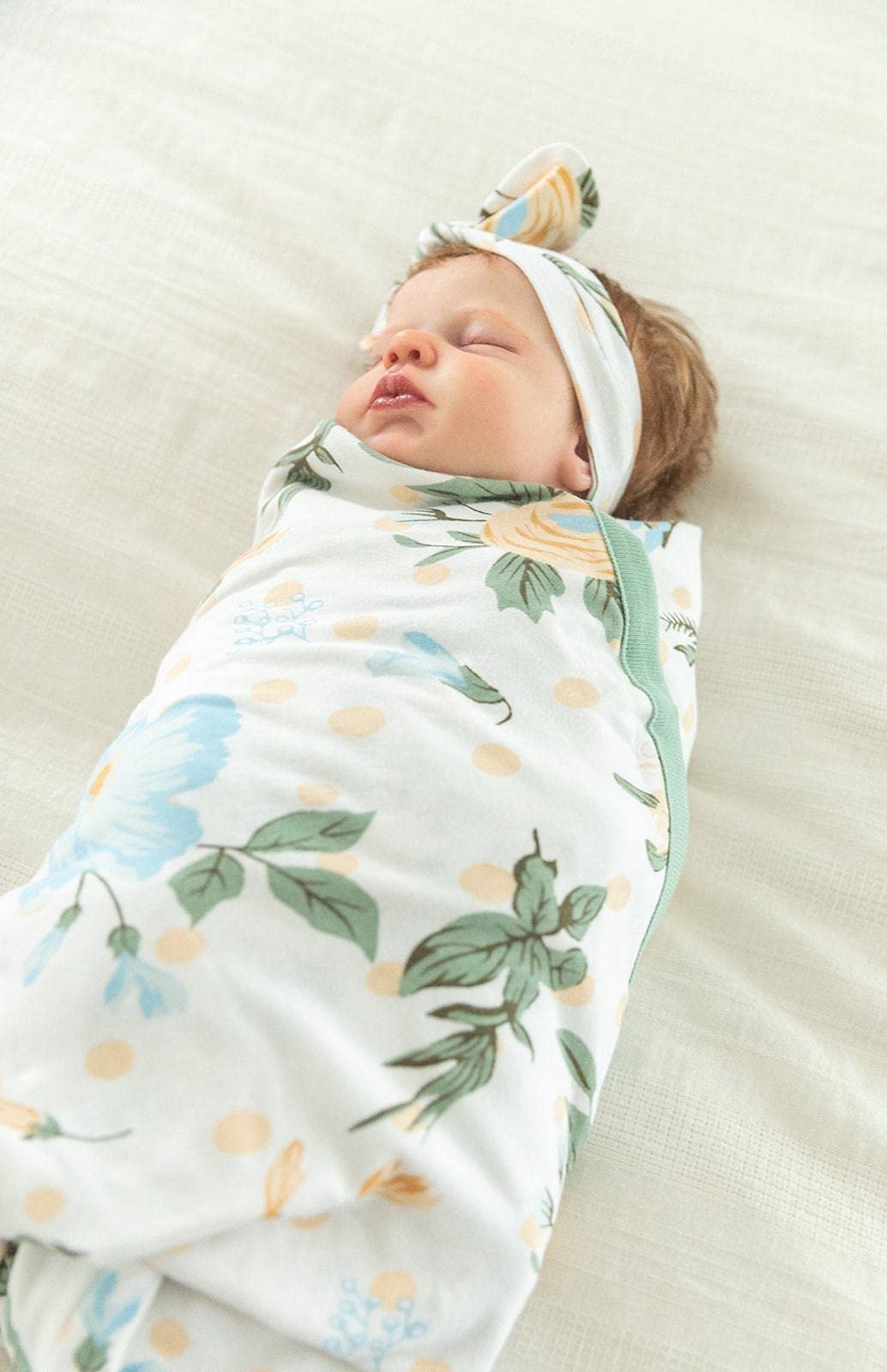 Mommy & Me Maternity Robe & Swaddle Set for Hospital Birth