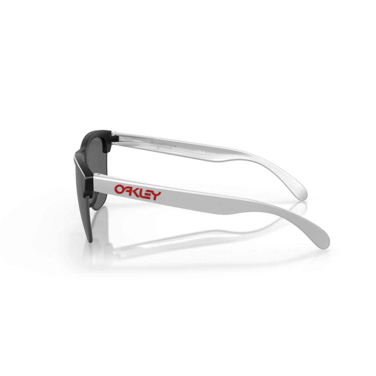 Oakley Frogskins Lite Matte Black/Prizm Black Sunglasses 0OO9374 937453 - Stylish UV Protection for Outdoor Sports & Daily Wear