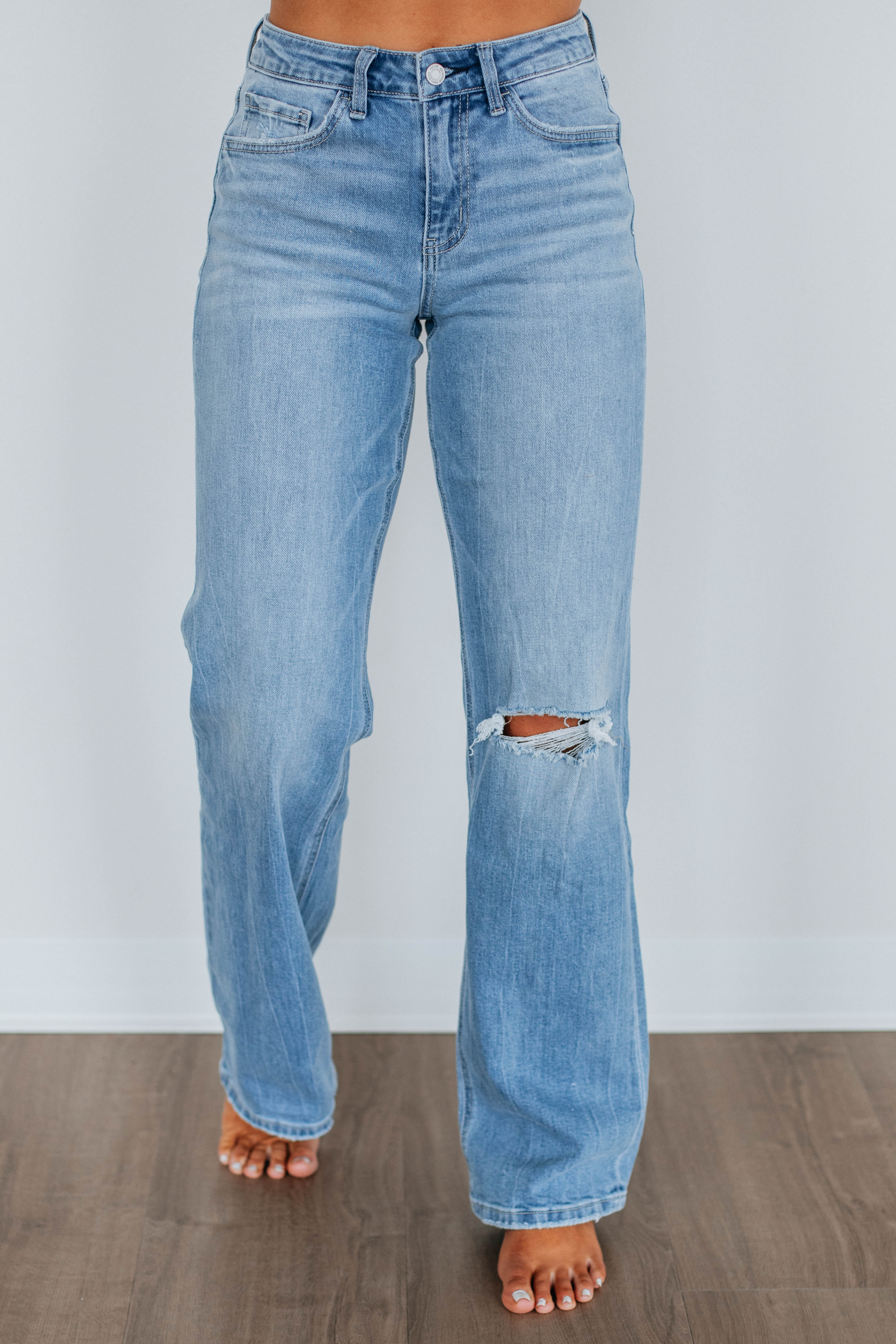 Aileeah Vervet Jeans for Women - High Waist Stretch Denim Pants, Comfortable & Stylish - Perfect for Casual Wear, Office, and Night Out