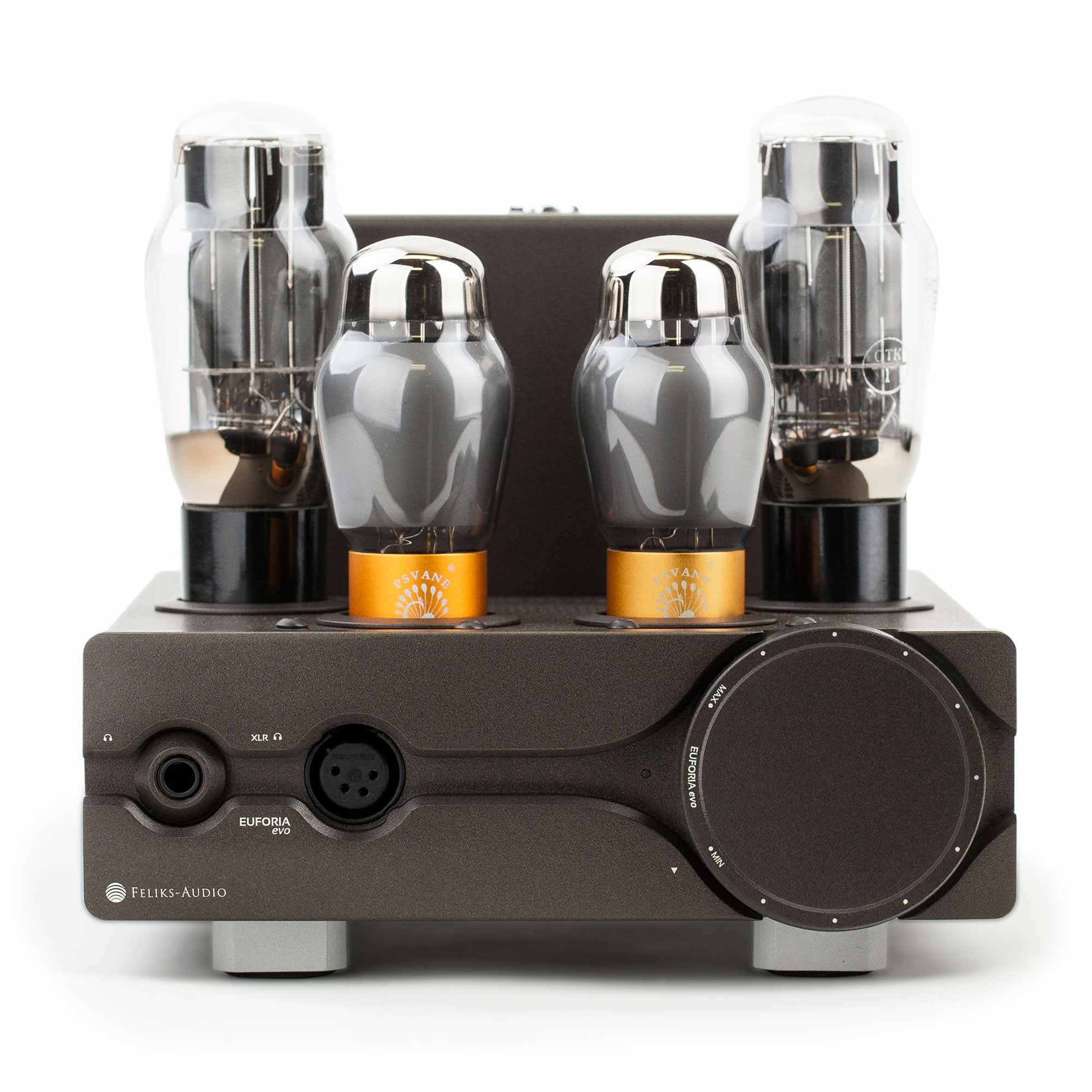 Feliks Audio Euforia Evo Tube Headphone Amplifier - Premium Audiophile Headphone Amp for Home & Studio Use | High-End Tube Amplifier for Vinyl & Digital Music Listening