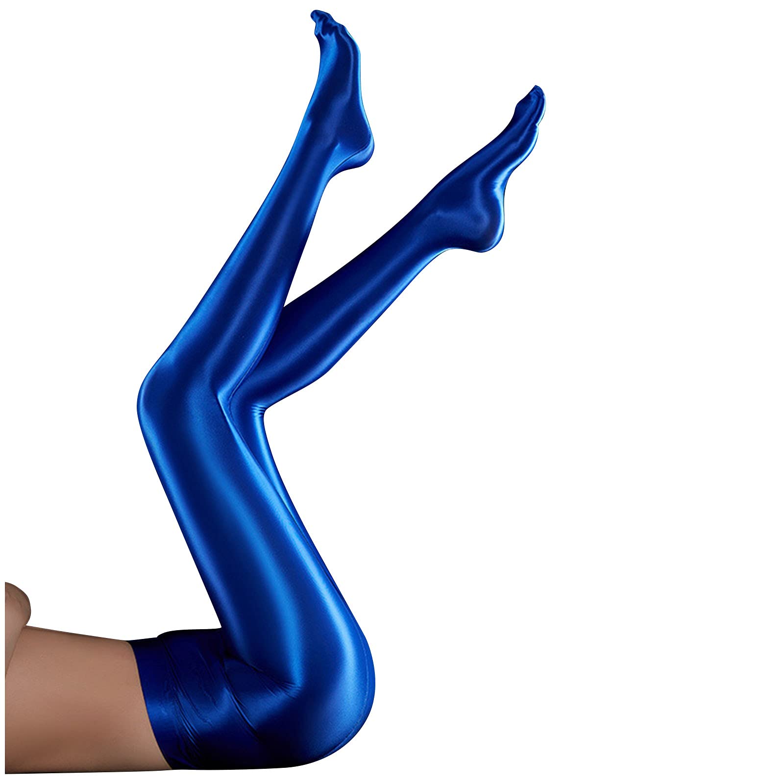 Gaoshi High Waist Yoga Pants for Petite Women - Opaque Workout Leggings with Shiny Finish for Yoga, Fitness & Running | Comfortable Sports Tights for Gym, Lounge & Everyday Wear