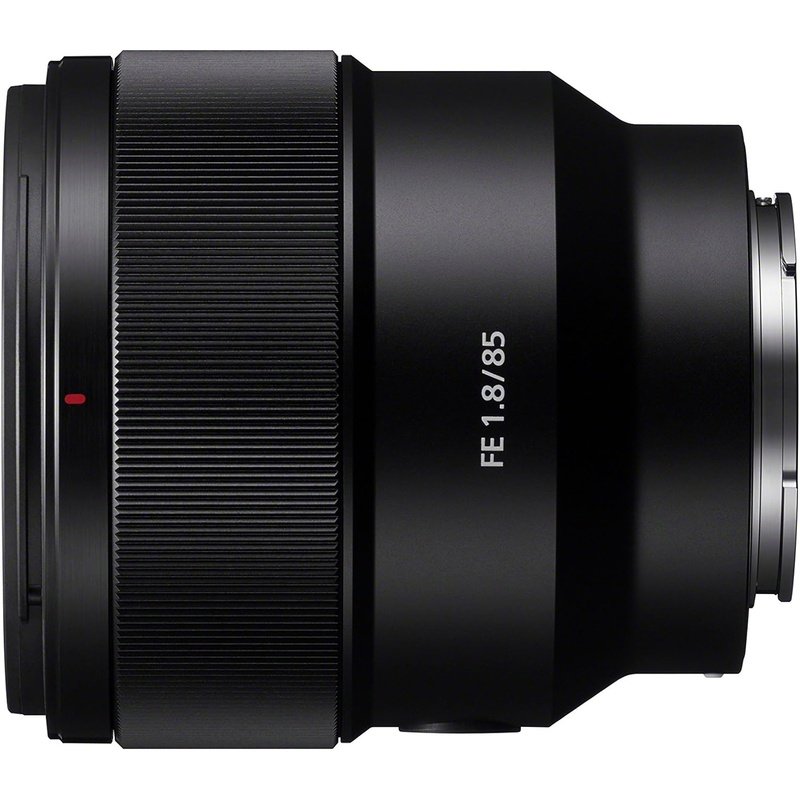 Sony FE 85mm F/1.8 Medium Telephoto Prime Lens for Sony E-Mount Cameras - Black | Perfect for Portraits, Weddings & Low-Light Photography