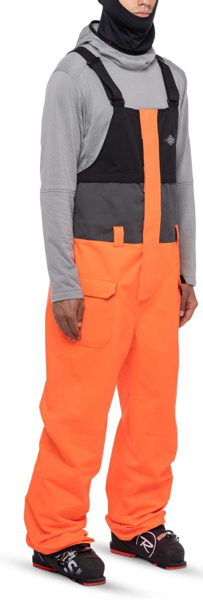 686 Frontier Shell Bib Snow Pants for Men & Women - Waterproof & Insulated Winter Ski Bib Overalls (2022-2023) - Perfect for Skiing, Snowboarding & Cold Weather Activities