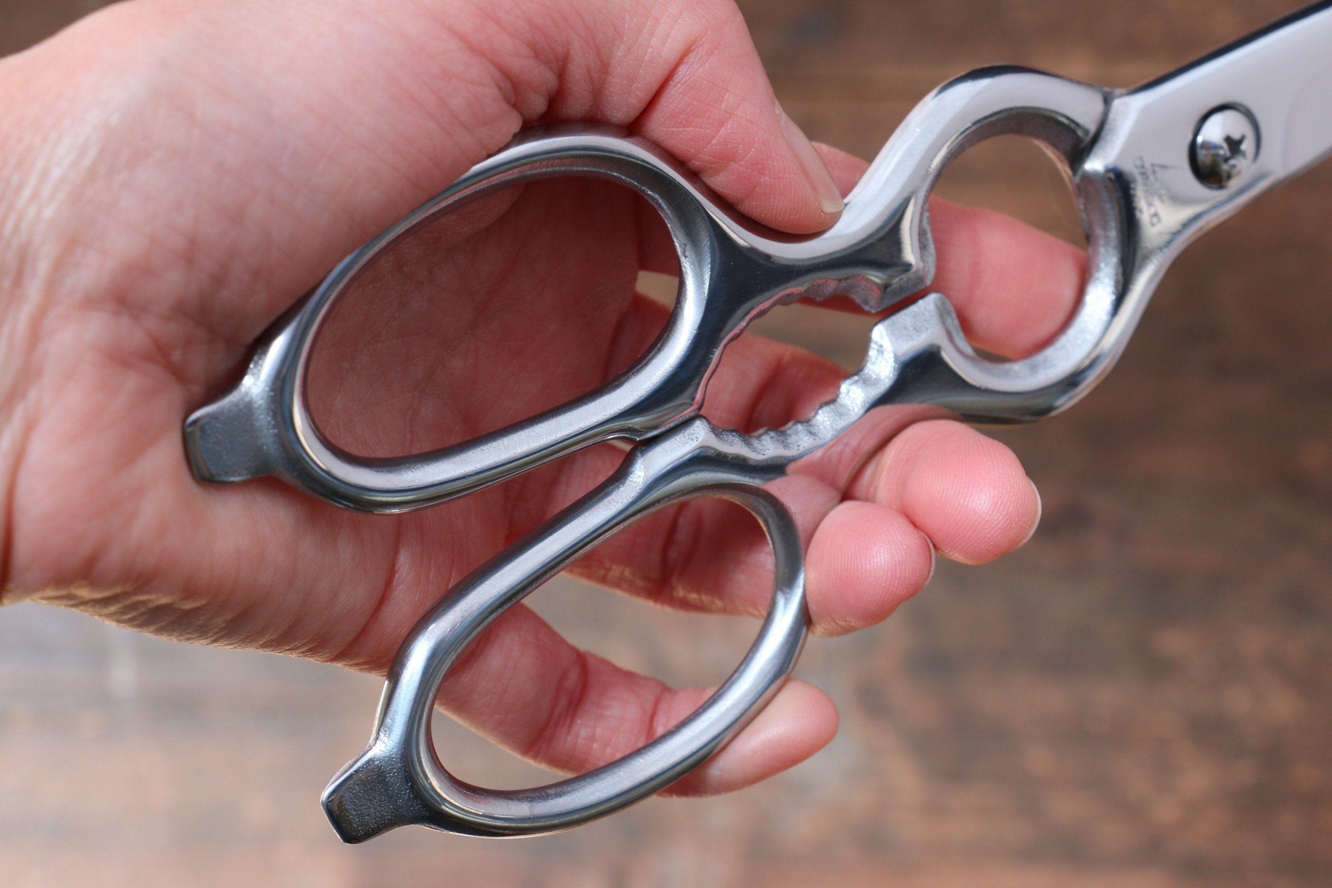 Premium MT INOX Stainless Steel Scissors - Ultra Sharp Kitchen & Office Shears for Cutting Fabric, Paper, Herbs & More - Heavy Duty Multipurpose Scissors for Cooking, Crafting, Sewing & Household Use