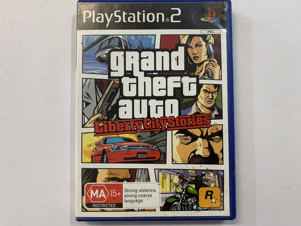 Grand Theft Auto: Liberty City Stories - Complete Edition in Original Case - Perfect for PlayStation 2 Gaming & Collectors