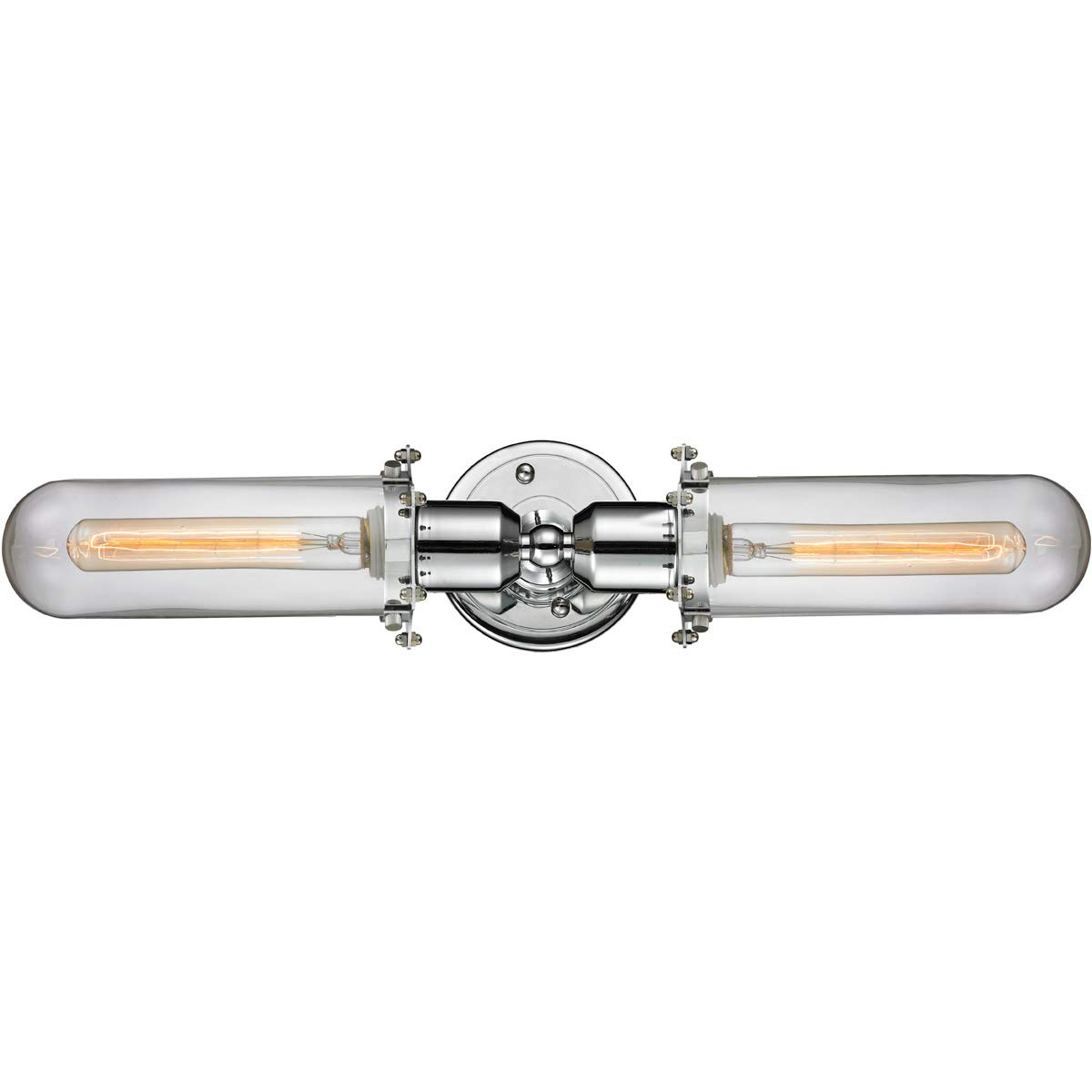 Polished Chrome Bathroom Vanity Light Fixture - 22