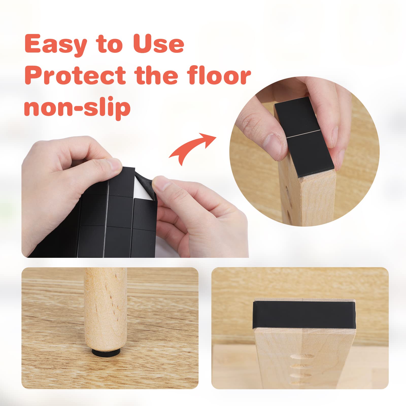 3M Adhesive Furniture Silicone Pads - 120 Pack (0.98