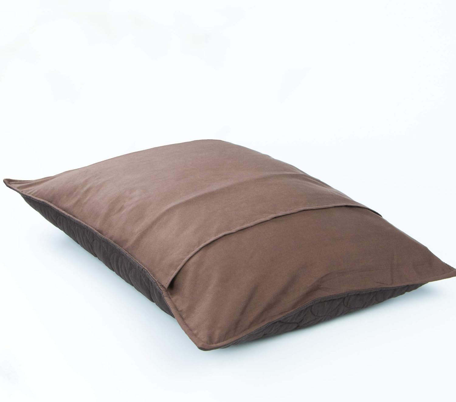 NTBAY 2 Pack Standard Quilted Microfiber Pillowcases (20x26 Inches) - Soft Hypoallergenic Pillow Covers for Bedroom, Hotel, Travel & Home Decor