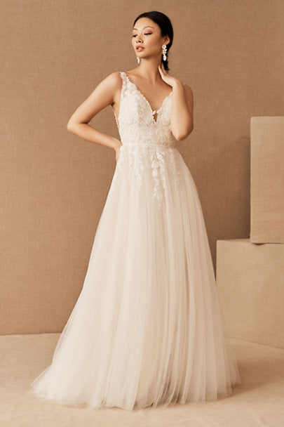 BHLDN Wtoo Vielle Gown - Elegant Wedding Dress for Brides | Perfect for Beach, Garden & Formal Weddings