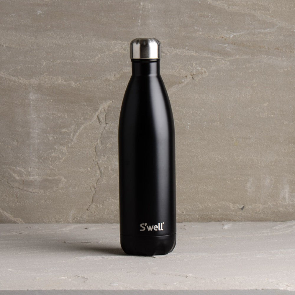 S'well Satin 17oz (500mL) Stainless Steel Water Bottle - Insulated, Leak-Proof & Eco-Friendly for Gym, Hiking & Travel