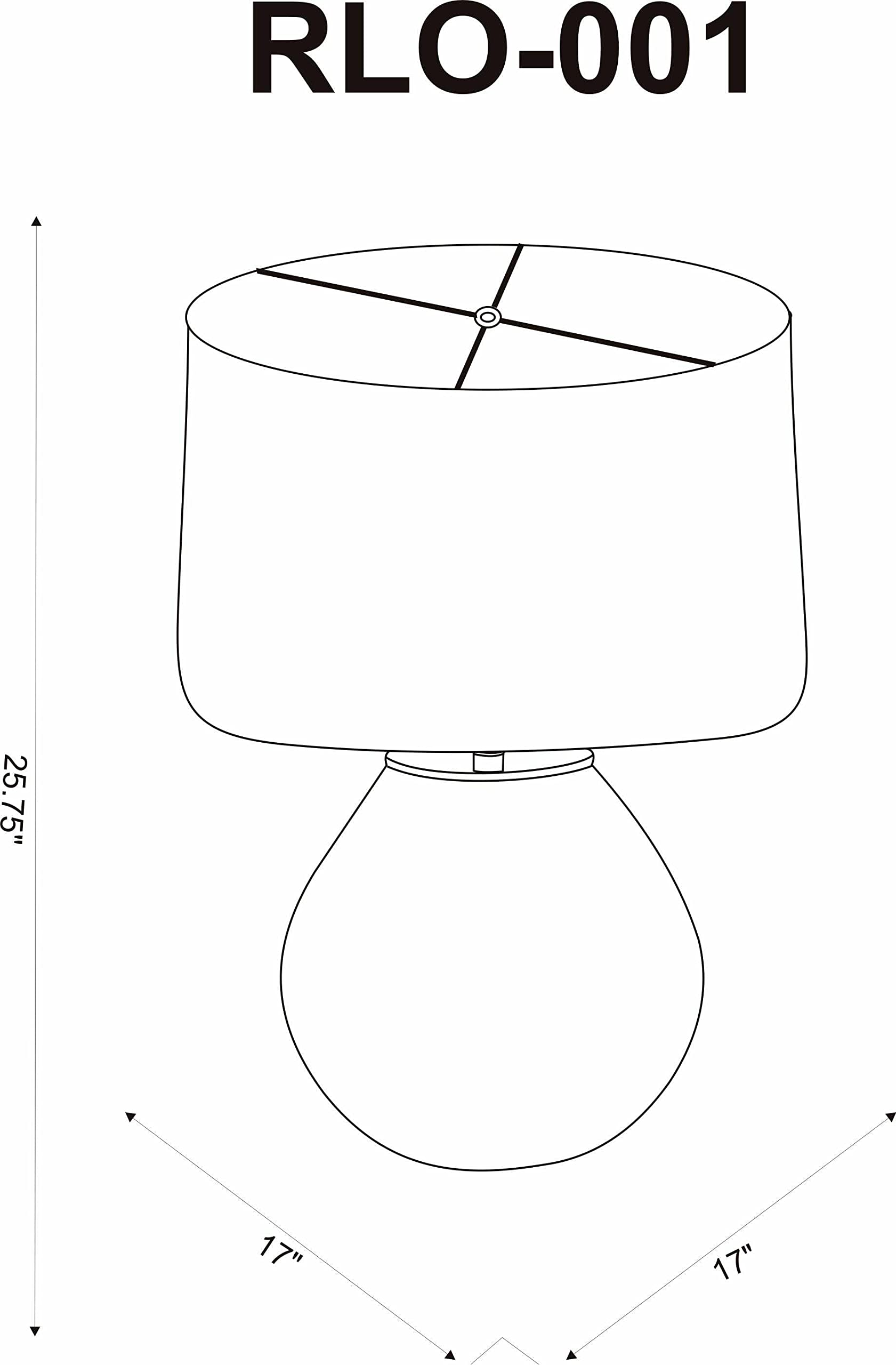 Hauteloom Earleville Table Lamp - Modern LED Bedside Lamp with USB Port, Adjustable Brightness for Bedroom, Living Room, and Office - Perfect for Reading, Working, and Relaxing