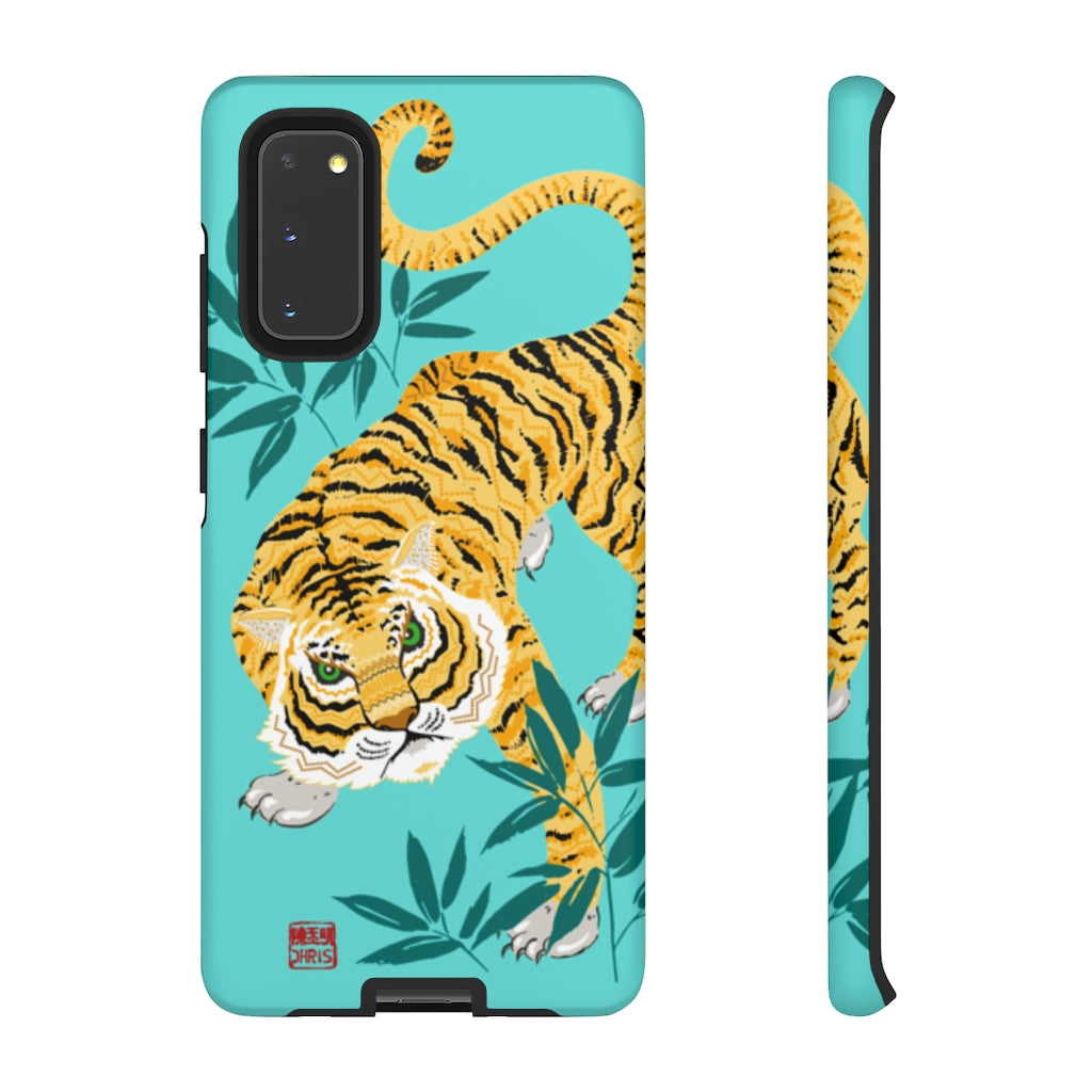 Lucky Tiger Chinese Zodiac Phone Case - Durable & Stylish Cover for iPhone & Samsung - Perfect for New Year Gifts & Daily Protection
