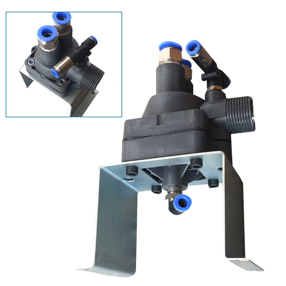 LOYALHEARTDY Quick Release Air Inflation Blast Valve for Tire Changer - High Pressure Relief Dump Valve Replacement Part - Perfect for Auto Repair Shops & Tire Service Centers