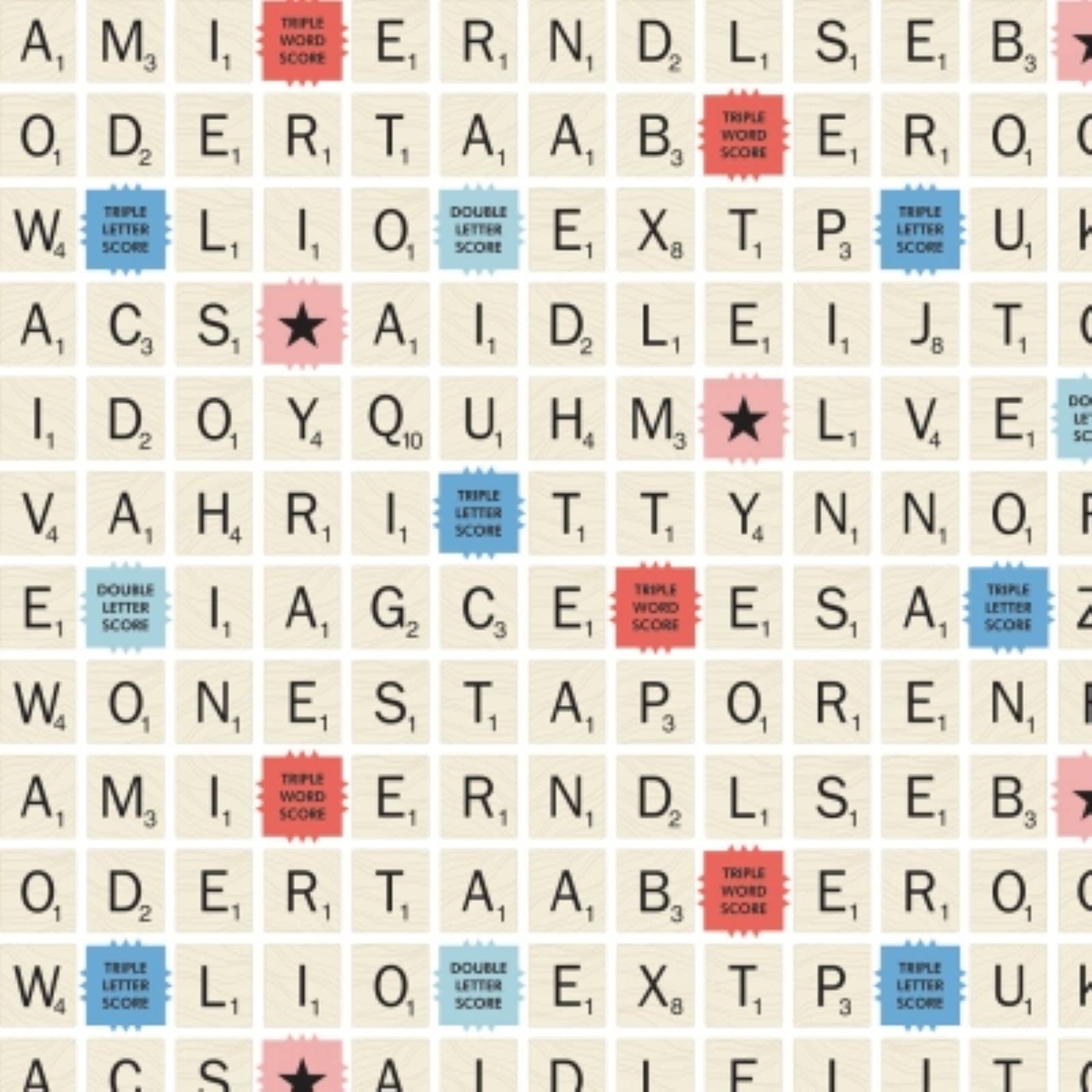 Premium Camelot Fabrics Scrabble Board Game - Classic Word Game for Family Game Night, Parties & Educational Fun (Model 2-95070311)
