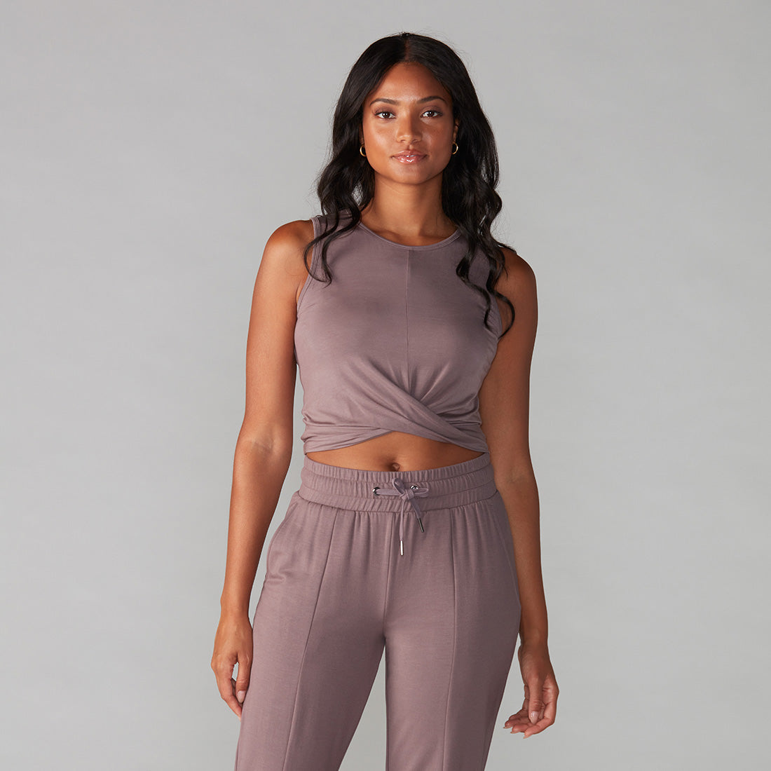 Tavi Noir Twist Tank Top for Women - Stylish & Comfortable Casual Wear for Summer, Beach, and Everyday Outfits