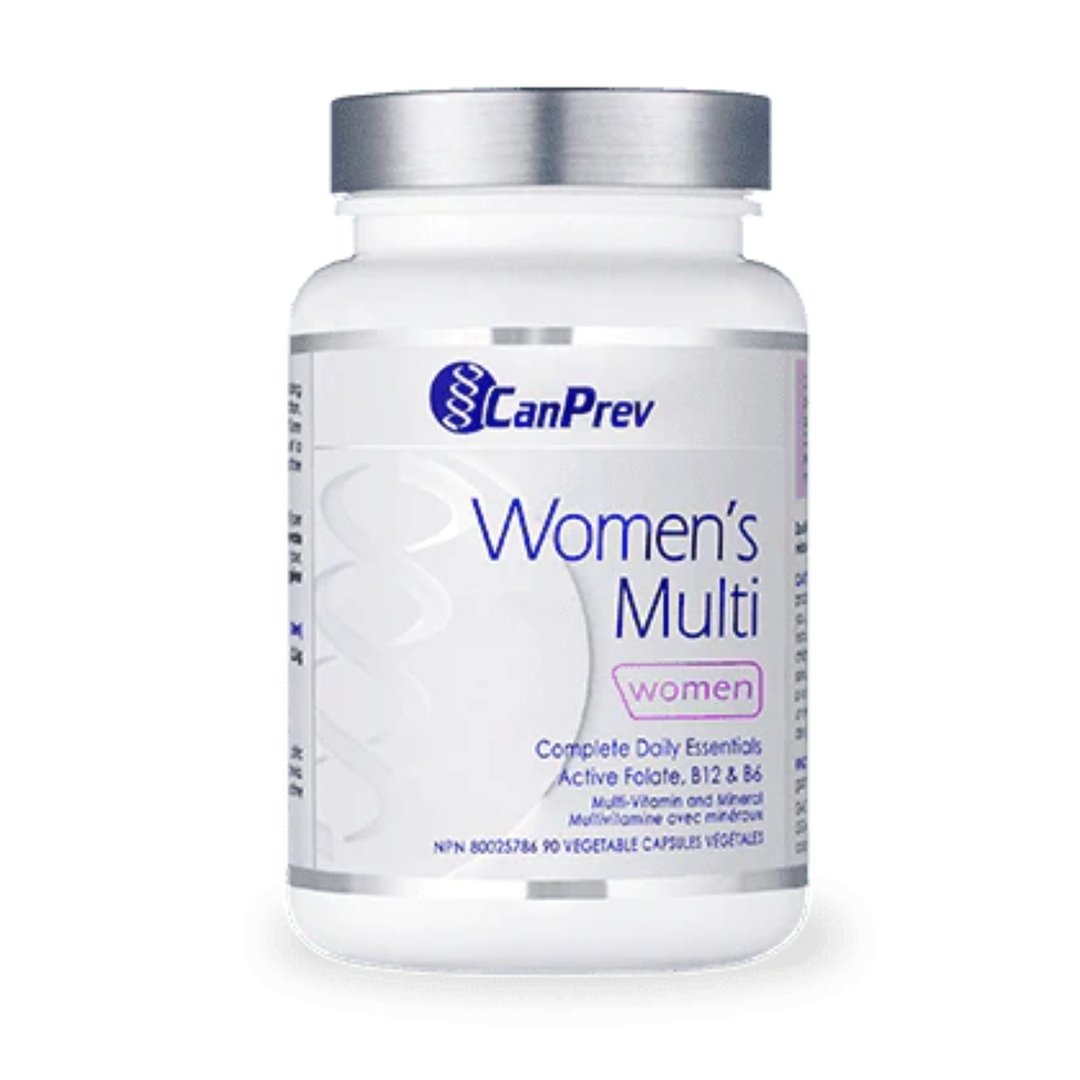 Canprev Women's Multi Vitamin - 90 Capsules | Daily Multivitamin for Women's Health & Wellness | Supports Energy, Immunity & Vitality | Perfect for Busy Lifestyles & Active Women