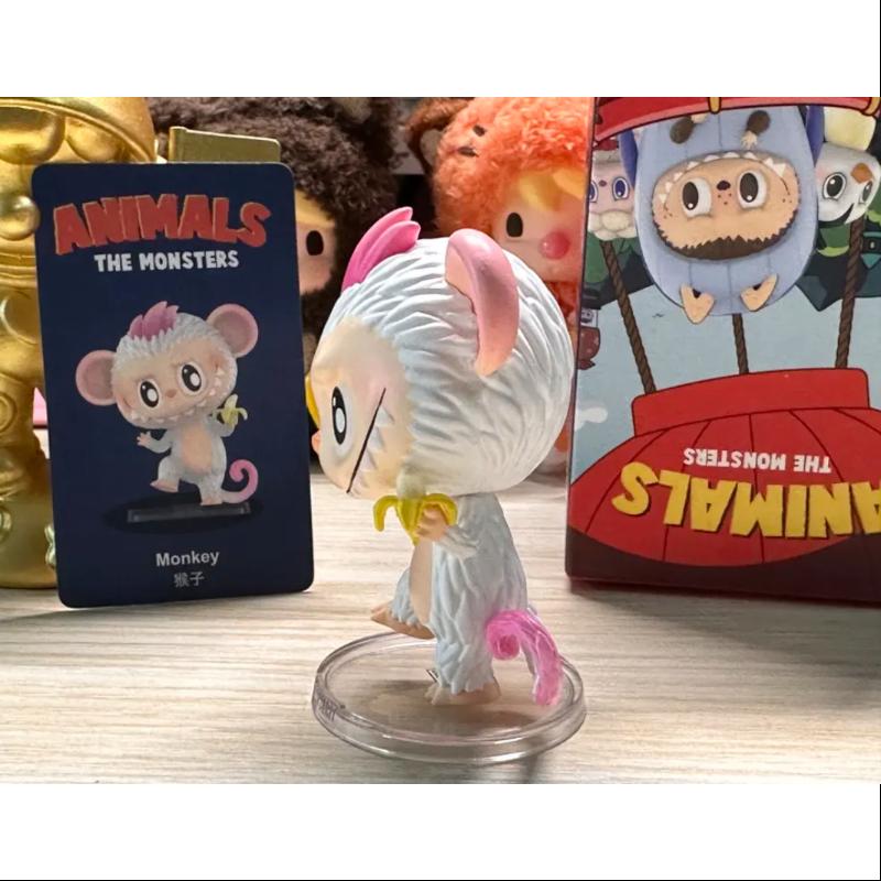 Labubu The Monsters Animals Series Monkey - Cute Collectible Vinyl Figure for Home Decor, Office Display & Gift Giving | Perfect for Anime Fans, Toy Collectors & Kawaii Lovers