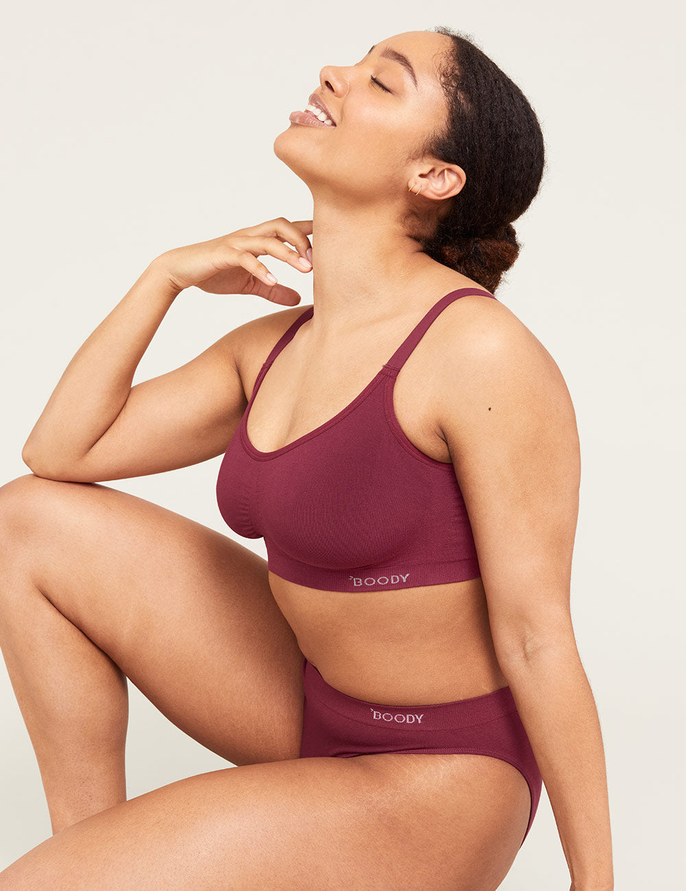Classic Bikini Set - Rosewood Color | High-Quality Swimwear for Women | Perfect for Beach Vacations & Pool Parties