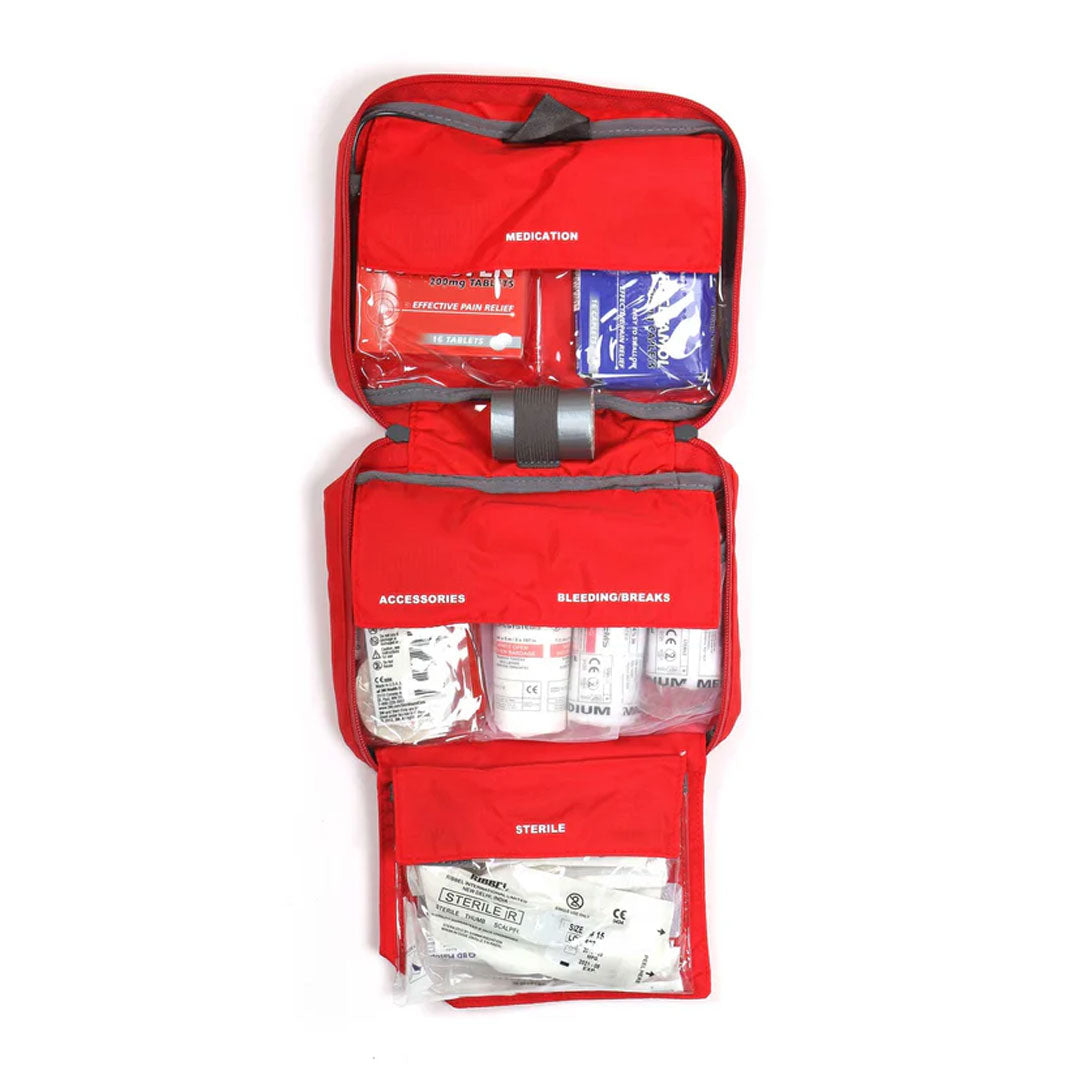 Lifesystems Solo Traveller First Aid Kit - Compact Emergency Medical Supplies for Hiking, Camping & Travel - Essential Safety Kit for Outdoor Adventures