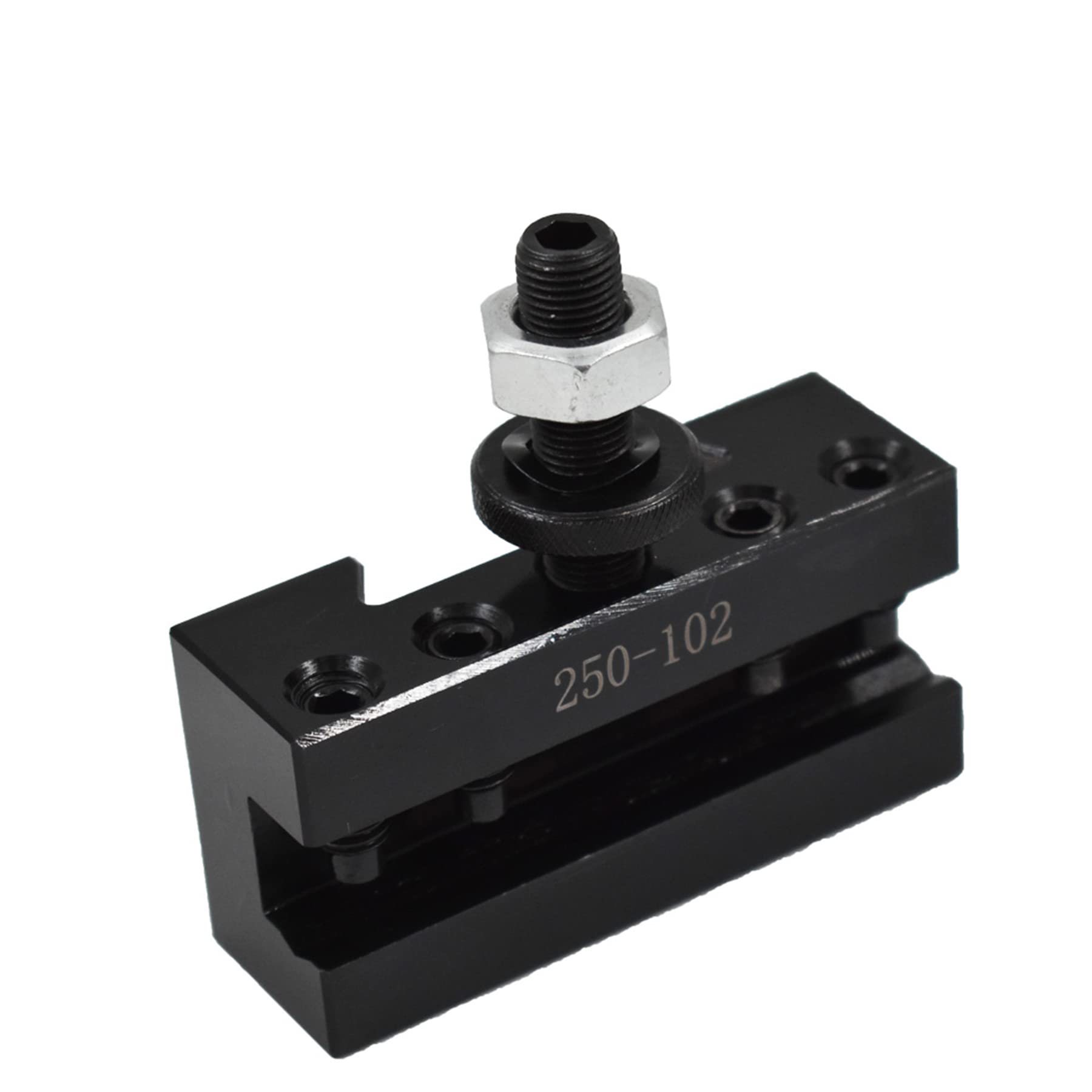 2Pcs AXA 250-102 Quick Change Tool Post Set - Turning & Facing Holder for 12