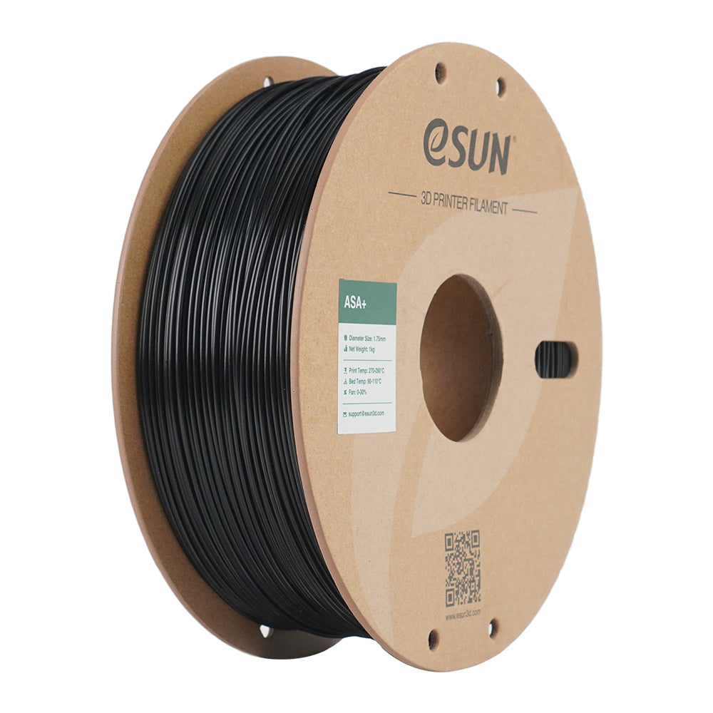 eSun ASA+ 3D Printer Filament 1.75mm 1kg Spool - High Strength, Weather Resistant for Outdoor, Automotive & Functional Parts Printing