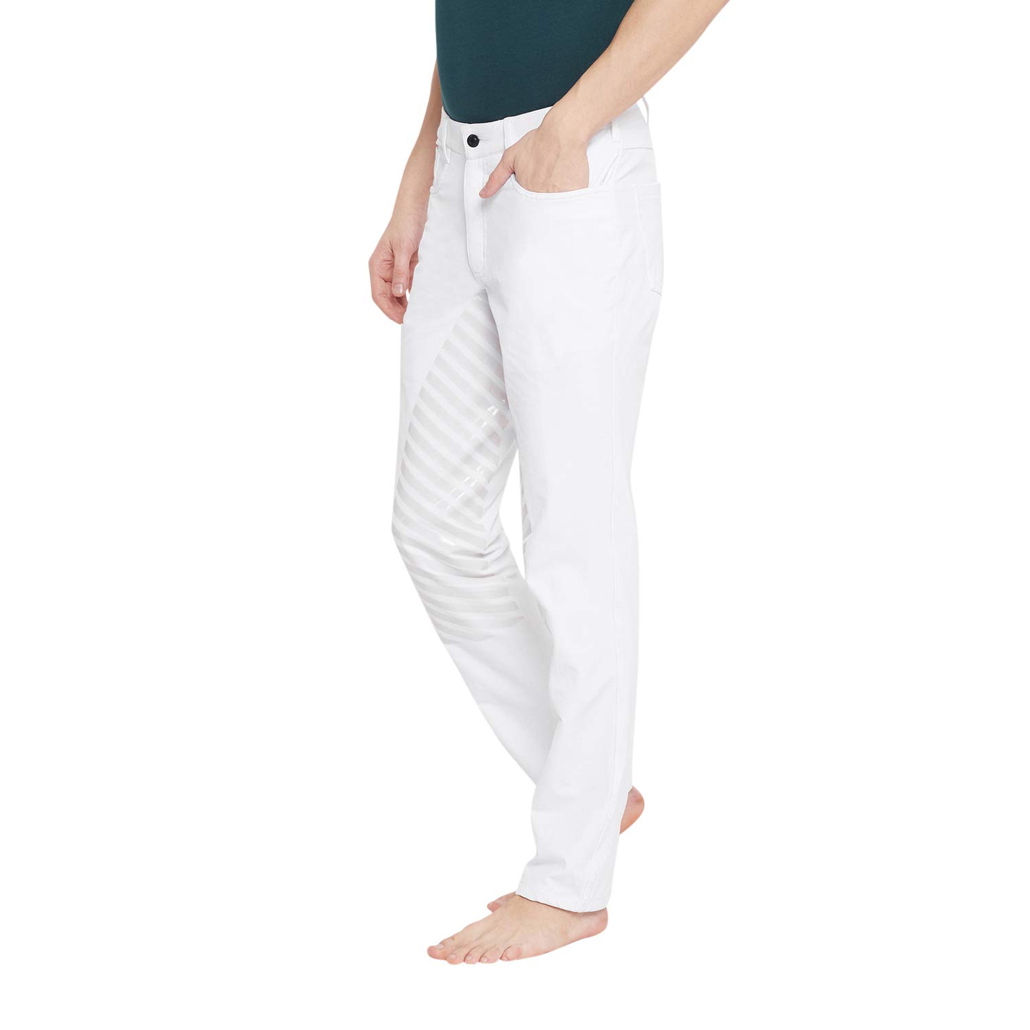 TuffRider Men's Polo Jeans - Classic Stretch Denim Pants for Casual Wear & Outdoor Activities | Perfect for Riding, Hiking and Everyday Use