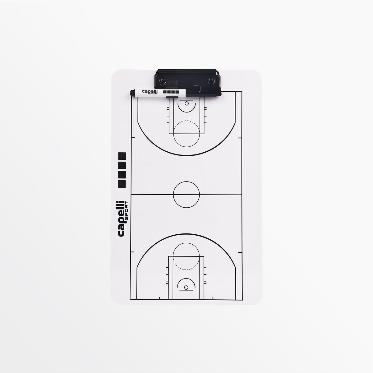 CS Basketball Dry Erase Clipboard - Portable Coaching Board for Basketball Plays & Strategies - Perfect for Coaches, Players & Training Sessions