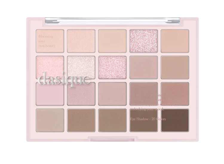 Dasique Mood Shadow Palette - 10.5g Eyeshadow Set with 9 Matte & Shimmer Shades for Day & Night Makeup Looks | Perfect for Bridal, Party & Everyday Wear