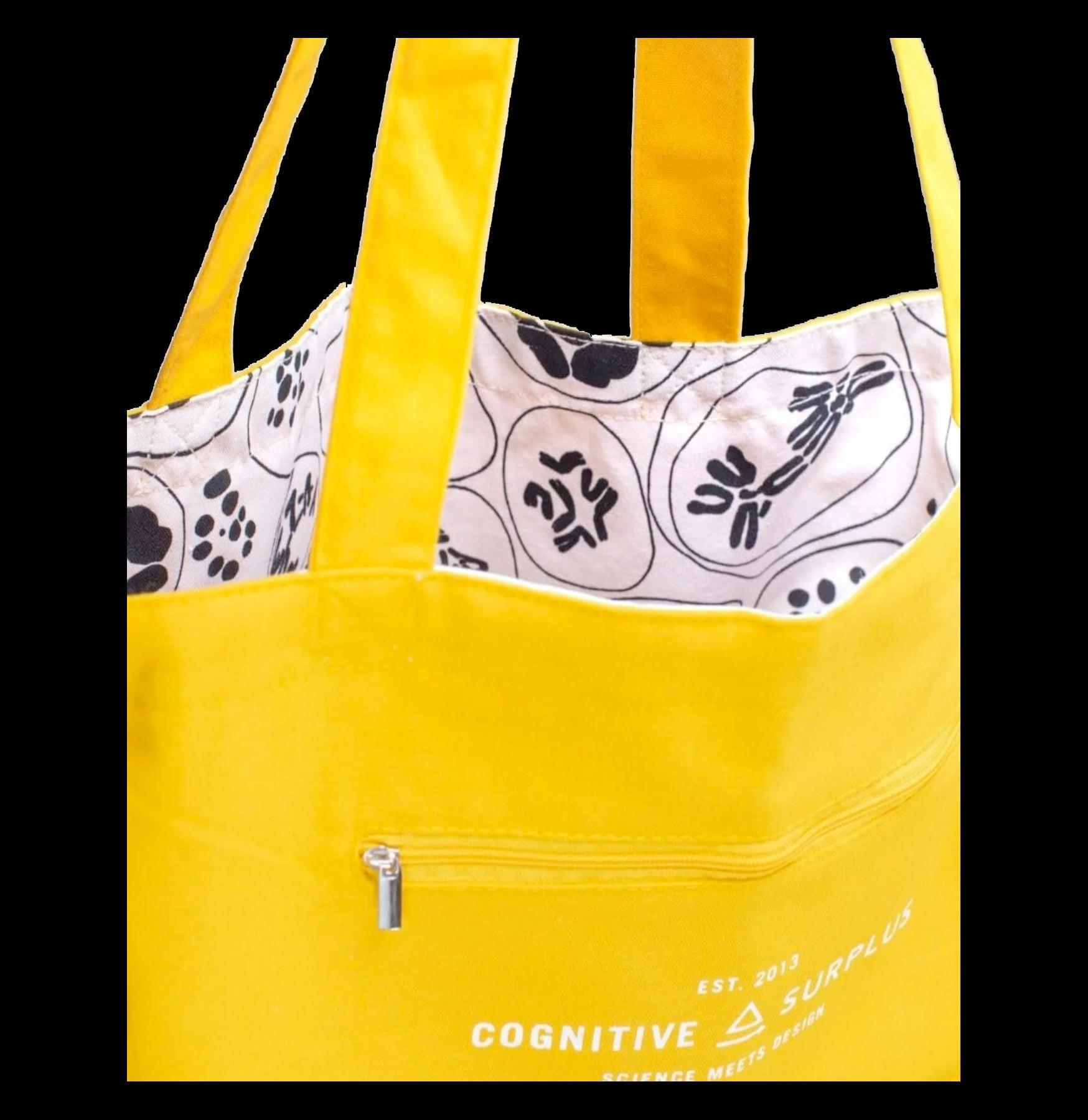 Cell Biology Meiosis Tote Bag - Science Teacher Gift, Biology Student Accessory for School, Lab & College Campus Use