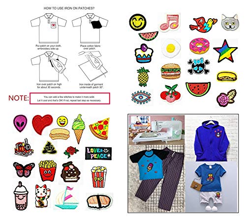 Cute Rat Hamster Iron-On Patch Set for Hats, Backpacks & Clothing