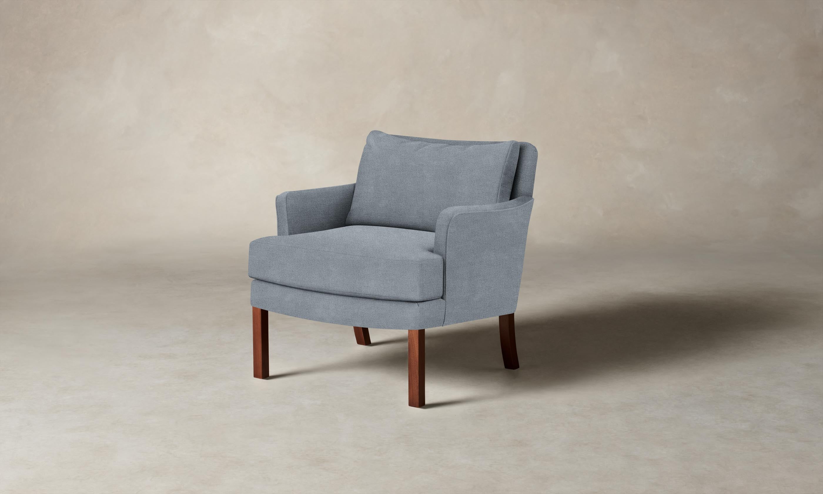 Kaye Performance Mélange Weave Aegean Chair - Modern Office & Home Furniture for Comfortable Seating - Perfect for Workspaces, Living Rooms & Reading Nooks