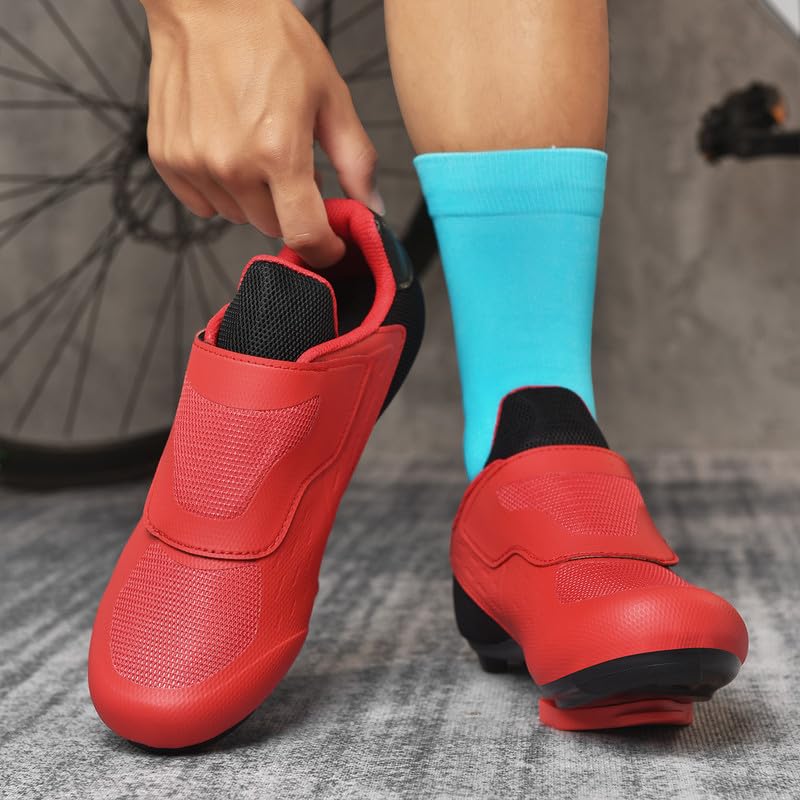 Best Unisex Cycling Shoes for Peloton - Indoor & Outdoor Road Bike Riding Shoes for Men & Women with Pre-Installed Delta Cleats | Perfect for Spin Class, Gym Workouts & Commuting
