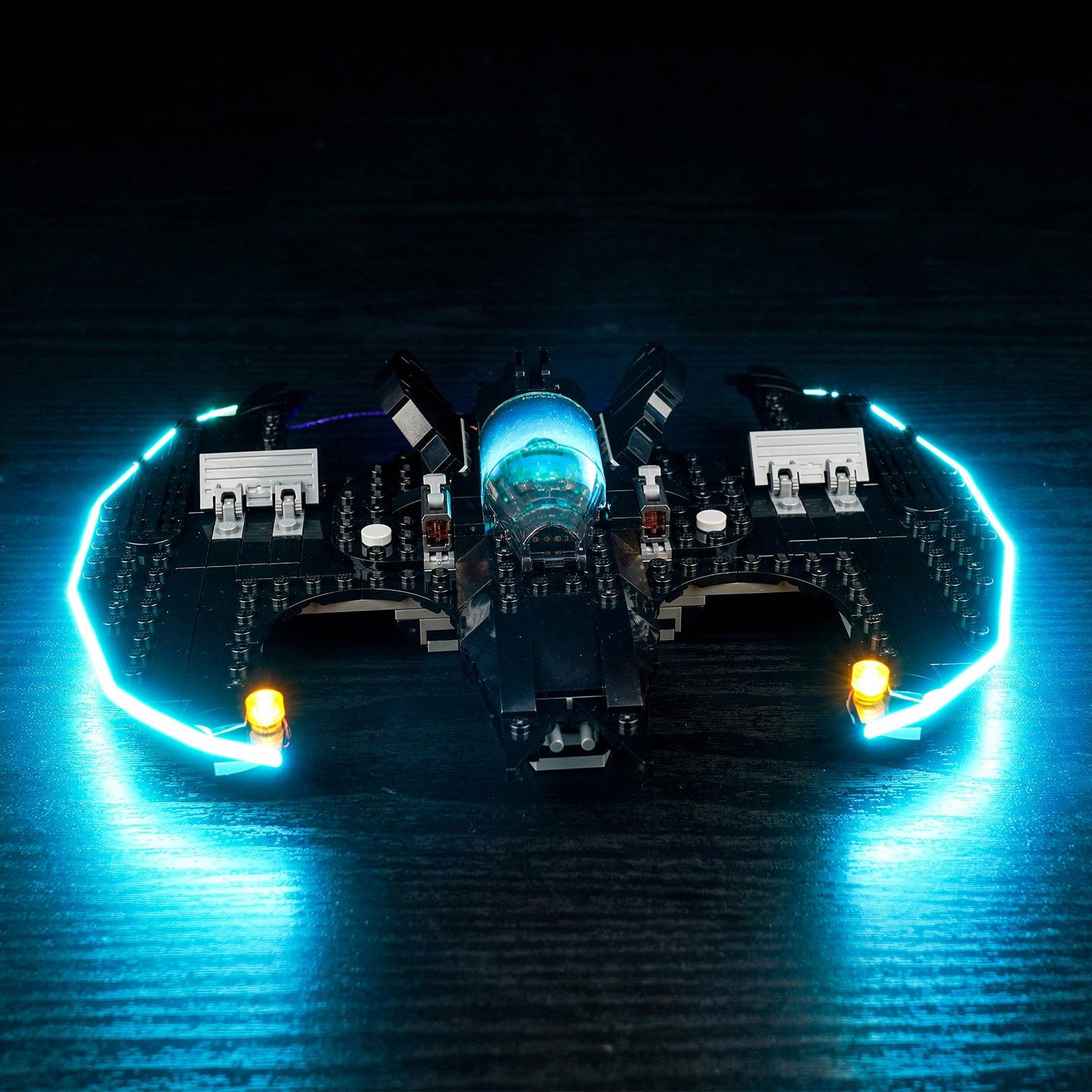 LEGO Batwing 76265 LED Light Kit - Batman vs. The Joker Building Set Accessories | Enhance Your DC Superhero Display & Nighttime Decor