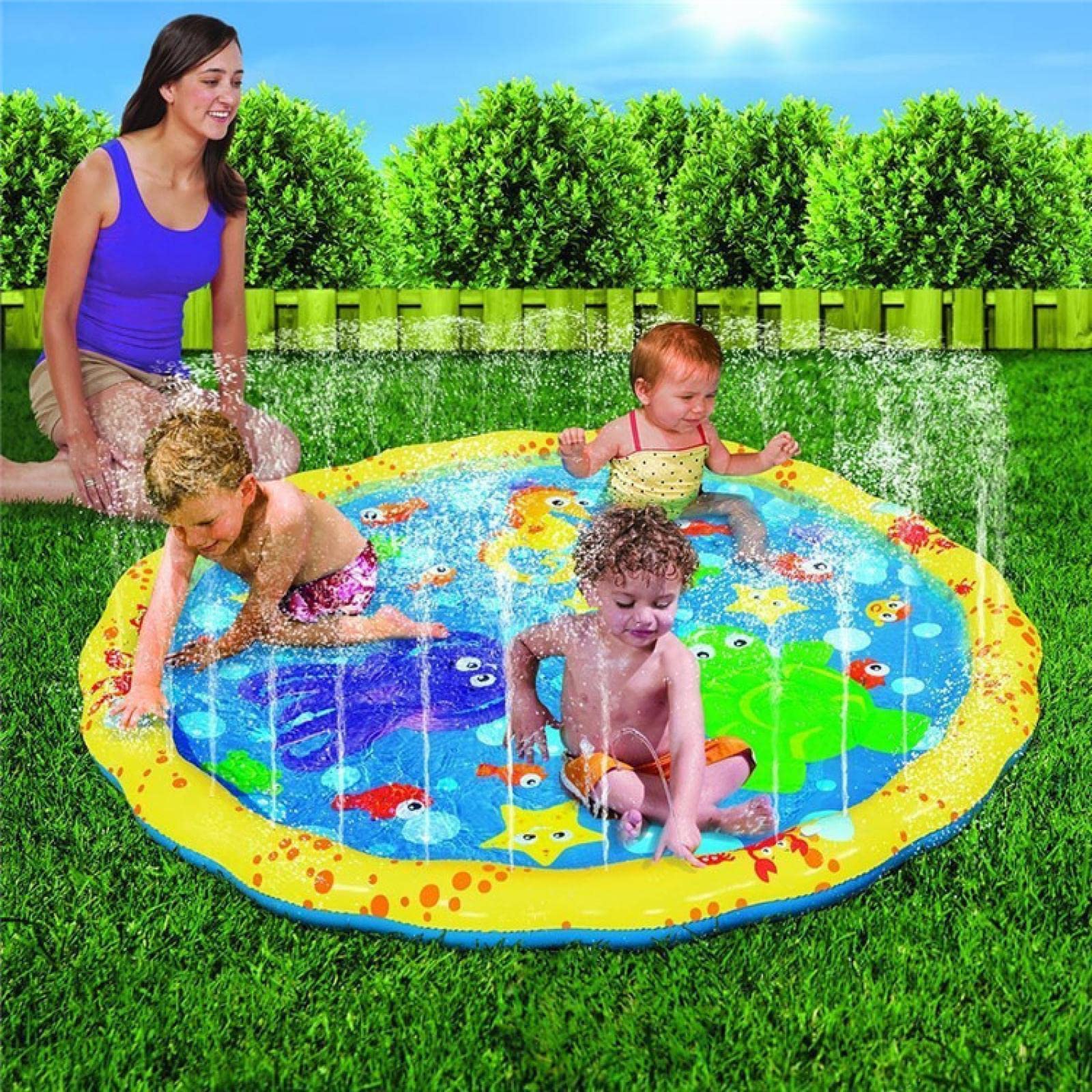 Inflatable Pool Floating Lounge Chair for Adults & Kids - Portable Outdoor Swimming Pool Float, Baby Bathtub & Kids Basin - Perfect for Backyard, Beach, and Summer Water Fun