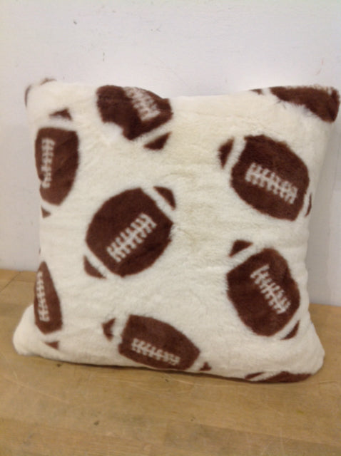 Soft Football Fleece Pillow 20