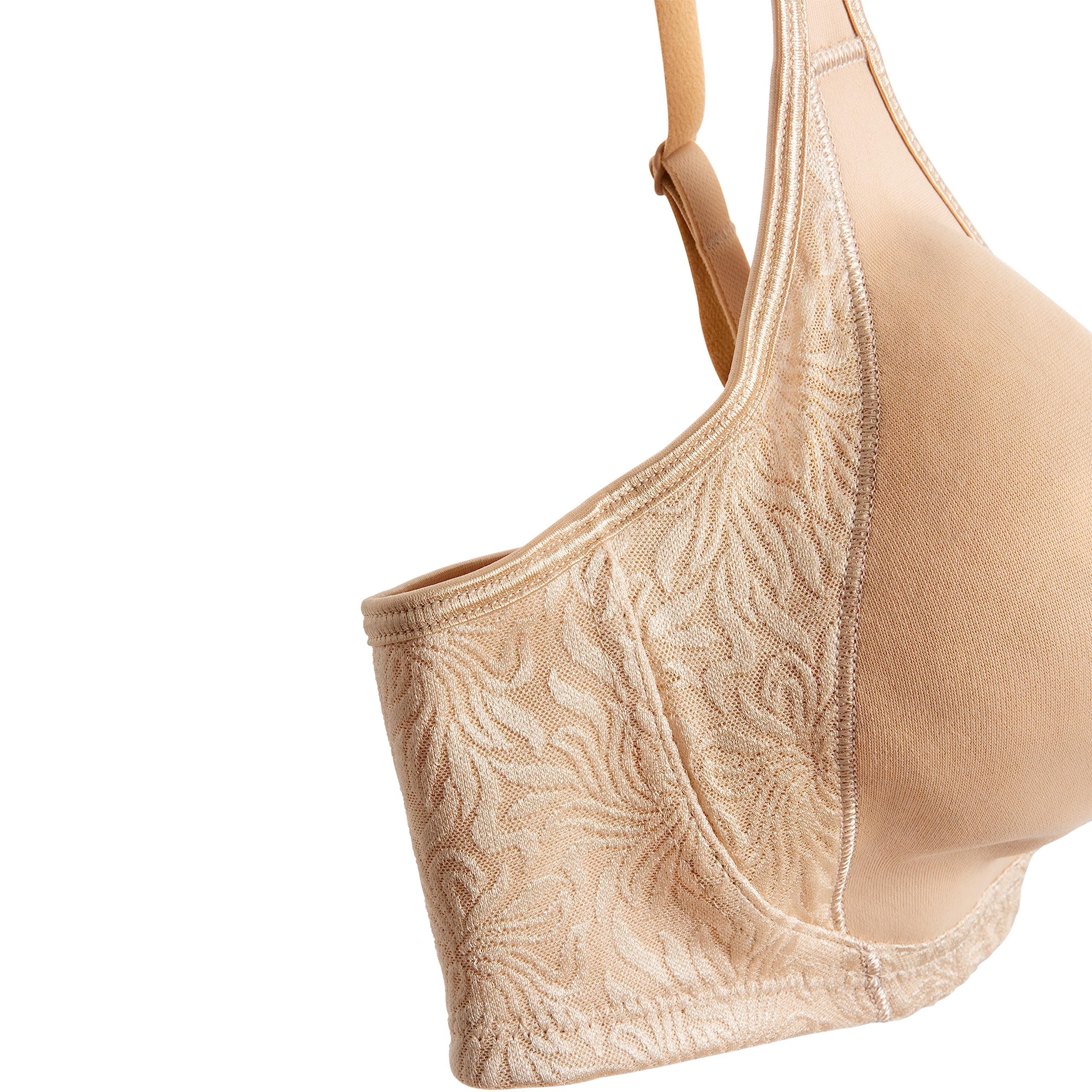 Playtex Women's 18 Hour Side & Back Smoothing Cooling Wireless Bra - 4-Way Support T-Shirt Bra for All-Day Comfort (Single or 2-Pack) | Perfect for Work, Yoga & Daily Wear