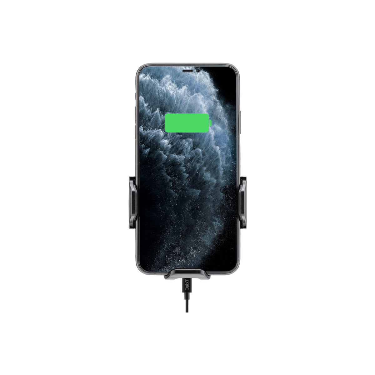 Fast Charging 15W Wireless Car Phone Mount for iPhone & Samsung - Black Vent Clip Holder for Safe & Hands-Free Driving