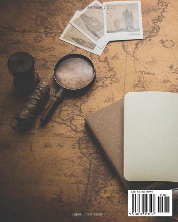 Travel Journal Notebook - A Wandering Spoons Travel Diary for Adventure & Vacation Memories | Perfect for Backpacking, Road Trips & Souvenir Collecting