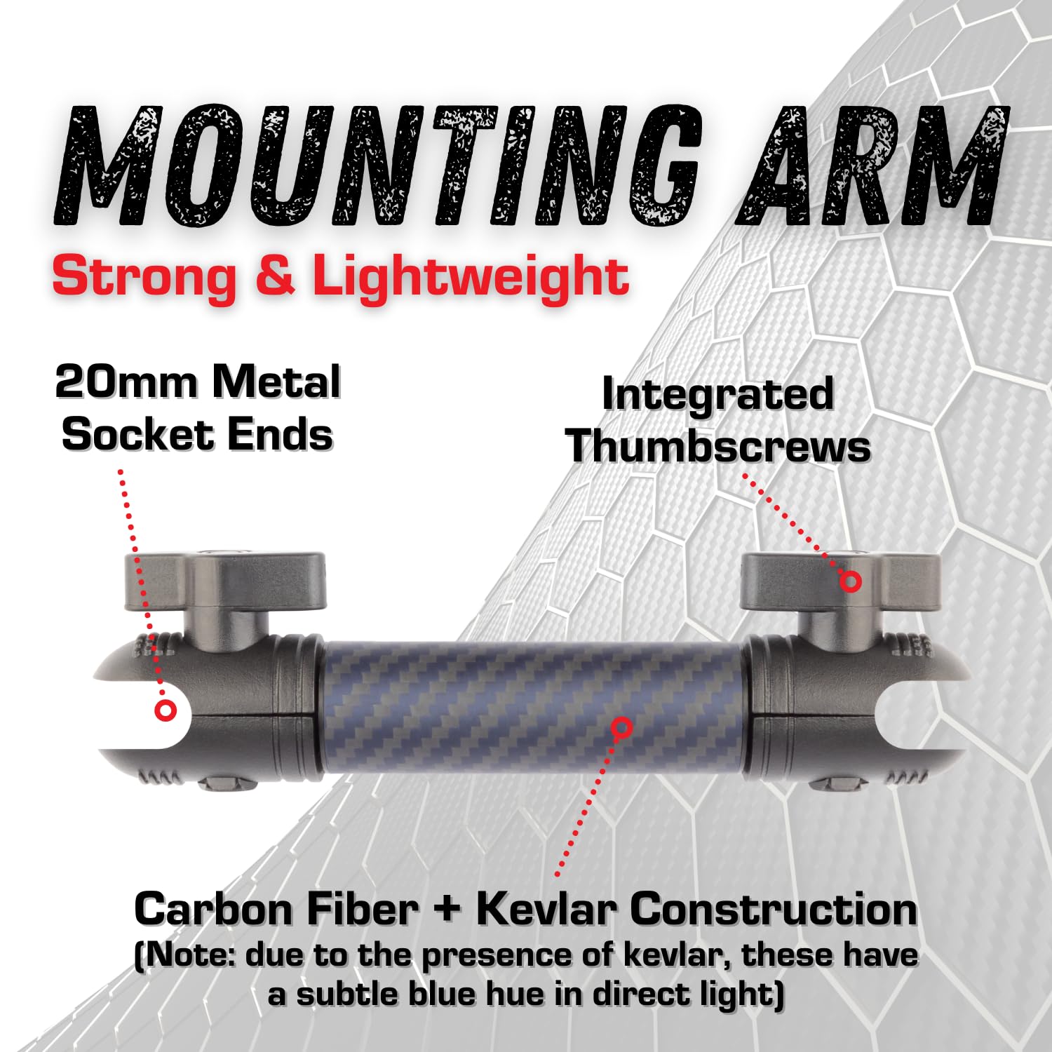 RAM Truck Phone Mount (2019+ 1500/2500/3500/TRX) - 20mm Ball Dash Holder Compatible with iPhone & Android - Secure Dual Ball Design for Hands-Free Driving | Perfect for Off-Roading, Commuting & GPS Navigation