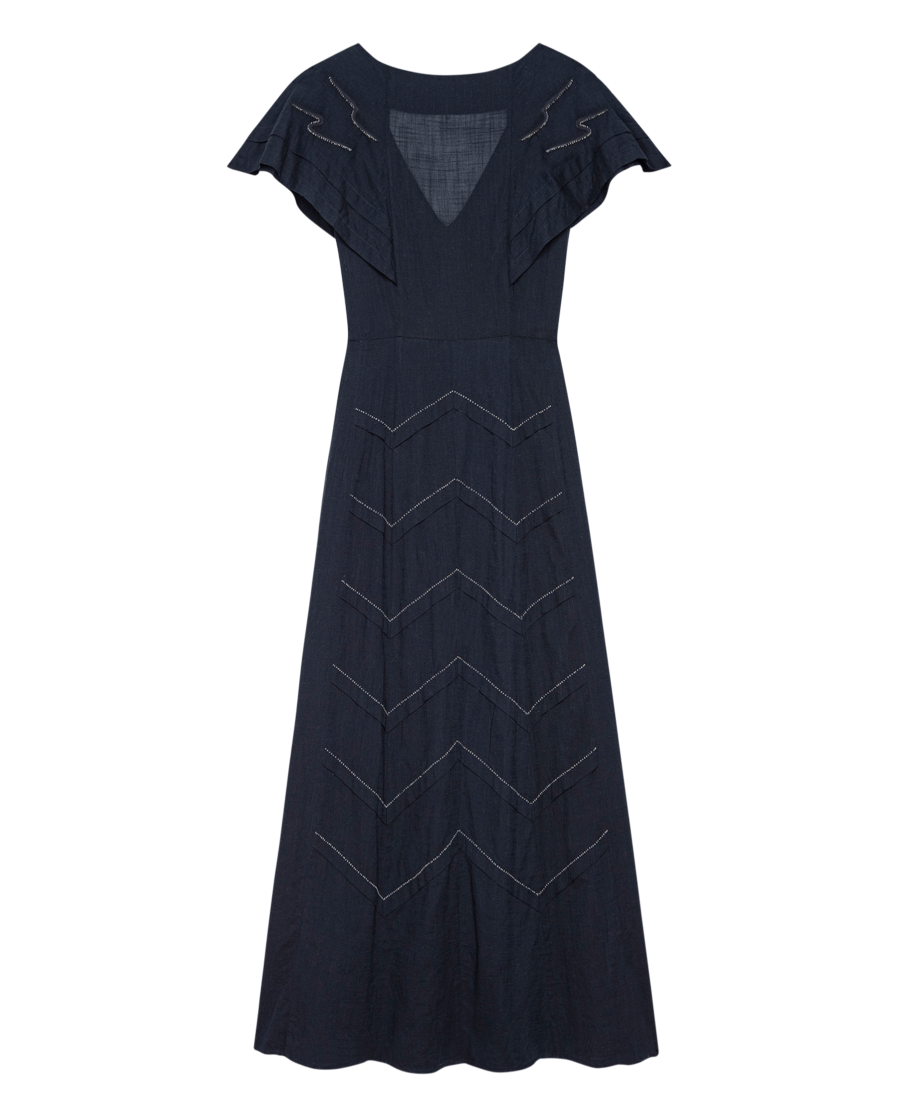 Elegant Beaded Partridge Dress in Black - Perfect for Evening Parties, Weddings & Special Occasions