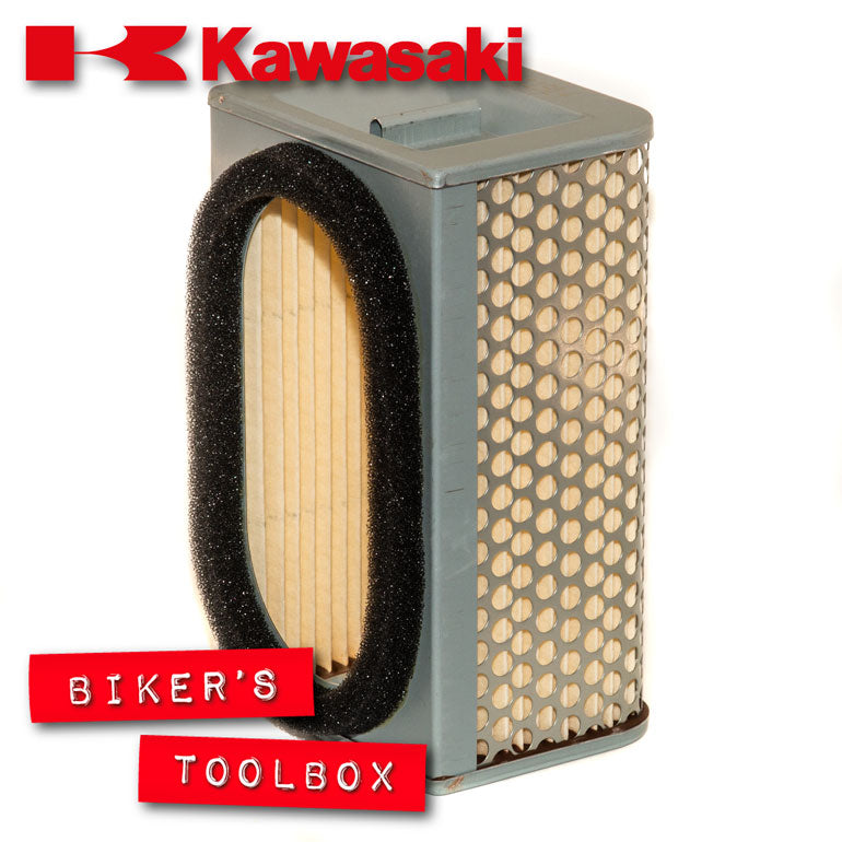 Kawasaki Z1000 High Performance Air Filter - OEM Replacement for Improved Engine Power & Fuel Efficiency - Perfect for Street & Track Riding