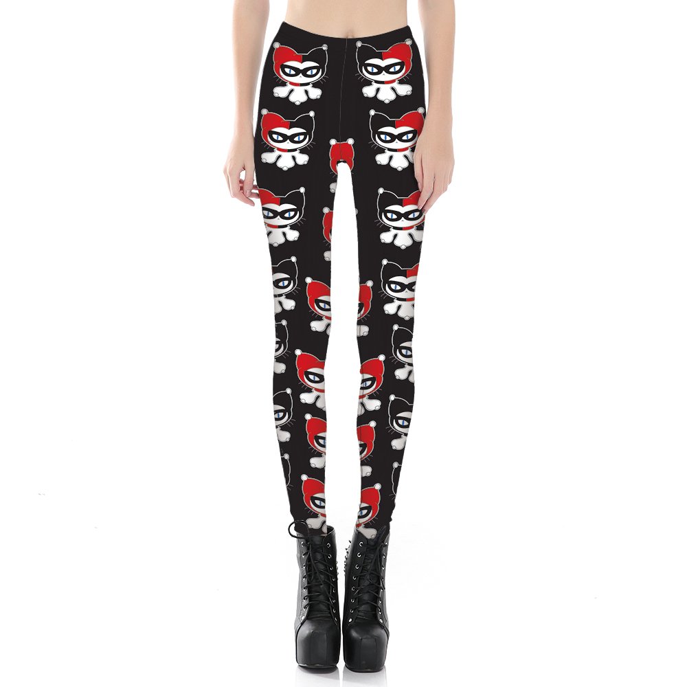 mwbay Women's Totem Witch Bohemian Fitness Leggings - High Waist Yoga Pants for Workout & Running - Sizes S-4XL - Perfect for Yoga, Gym & Casual Wear
