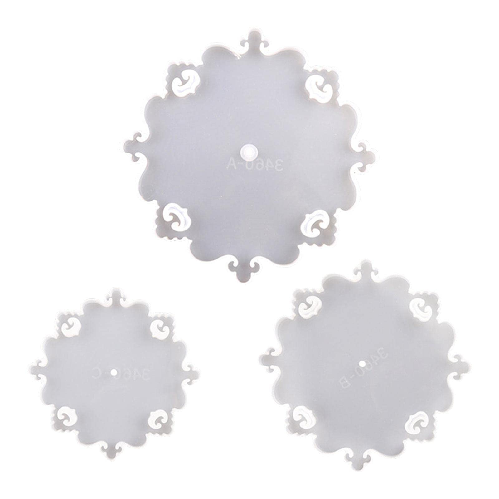 B Baosity Resin Fruit & Cupcake Stand - Silicone Epoxy Casting Tray for Home Party Decor, Wedding, Baby Shower & Dessert Display | Durable Baking Mold for DIY Crafts & Candy Making