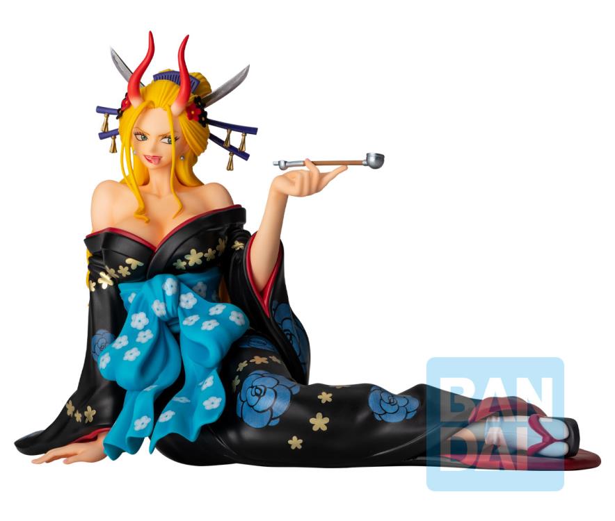 Bandai Ichibansho One Piece Masterlise Exbloom Black Maria Glitter of Ha Anime Statue - Premium Collectible Figure for Anime Fans & Home Decor