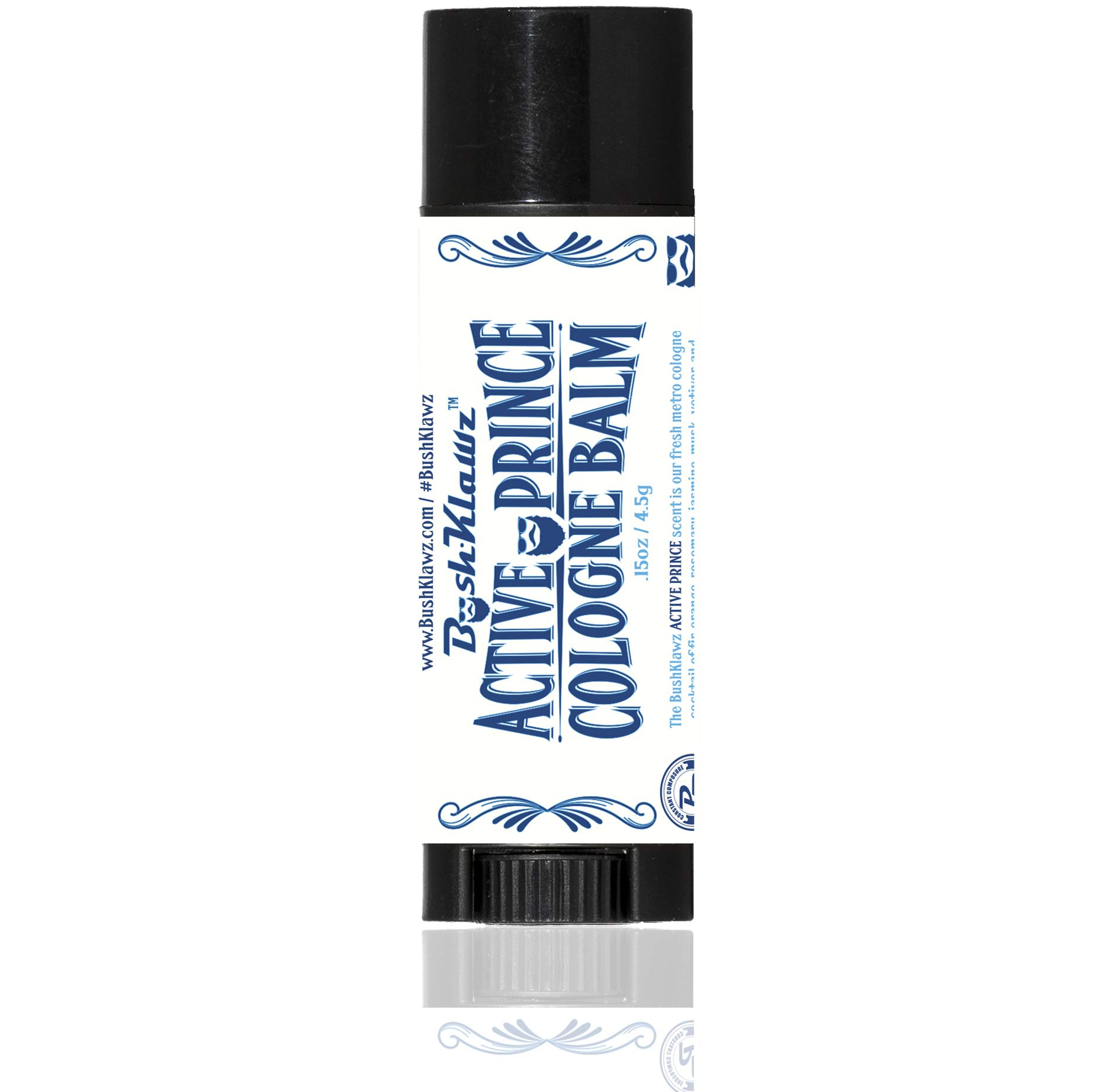 Active Prince Travel Solid Cologne Balm for Men - Alcohol-Free Refreshing Metro Scent - Best Fresh Cologne Gift for Travel, Gym, Work & Outdoor Adventures