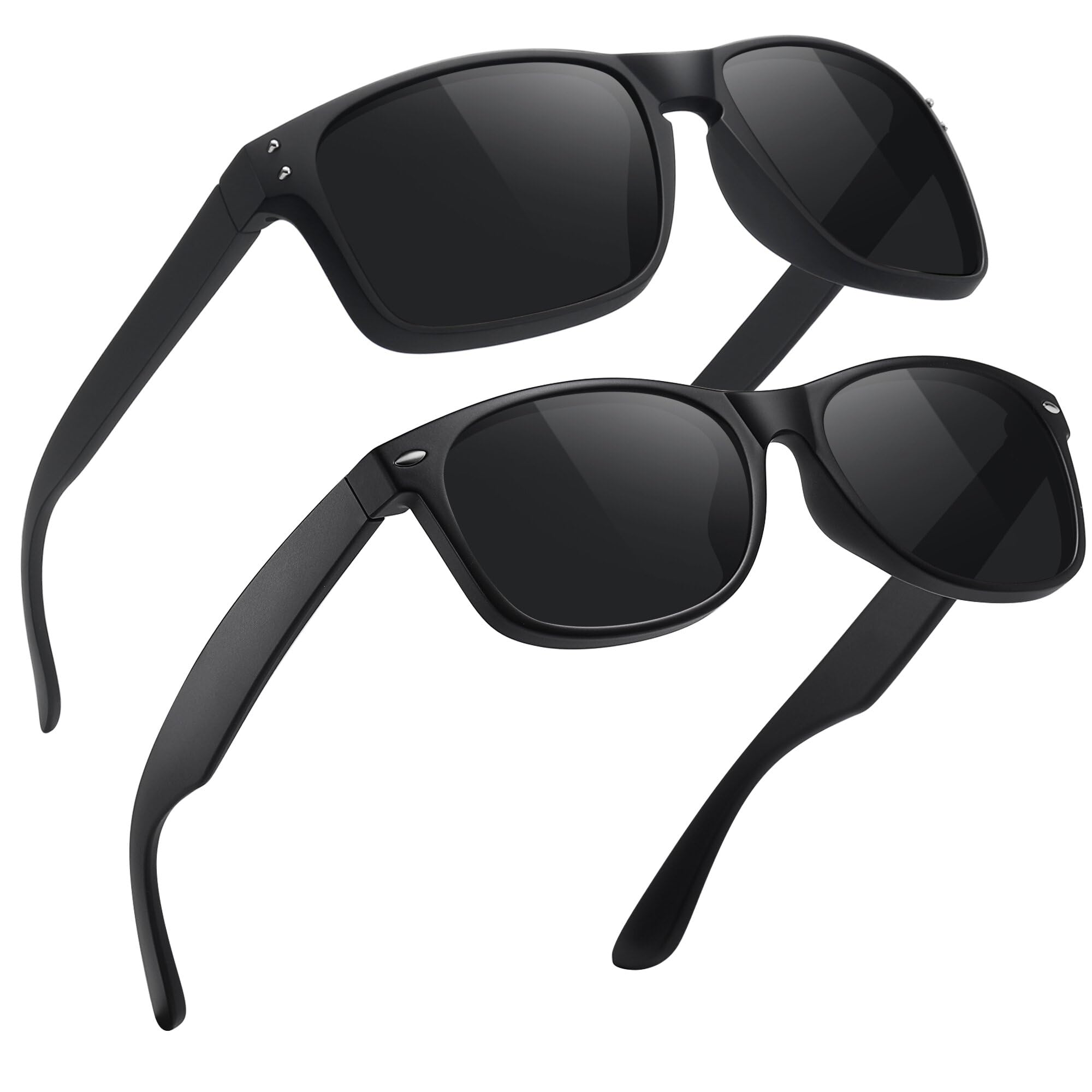 MEETSUN Polarized Sunglasses for Men & Women - Classic Retro UV400 Protection Driving Glasses - Perfect for Outdoor Activities, Beach, Cycling & Fashion Accessories