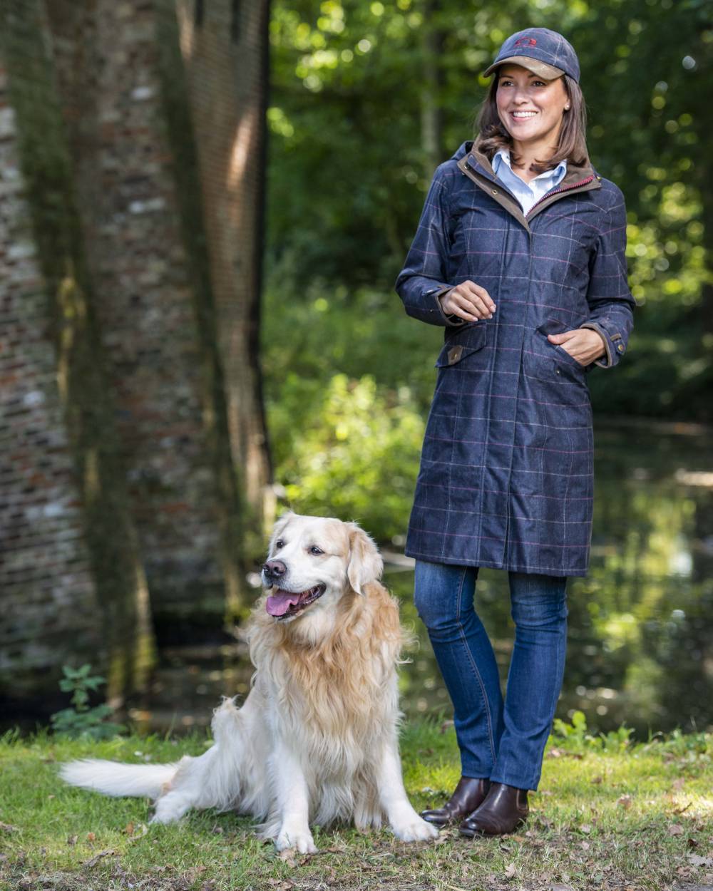 Baleno Twyford Women's Printed Tweed Coat - Stylish Winter Jacket for Office, Dating & Outdoor Activities